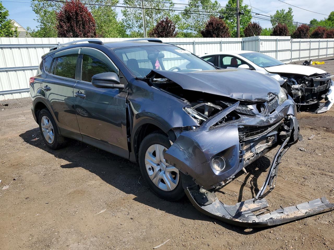 2014 Toyota Rav4 Le Gray vin: JTMBFREV8EJ007599