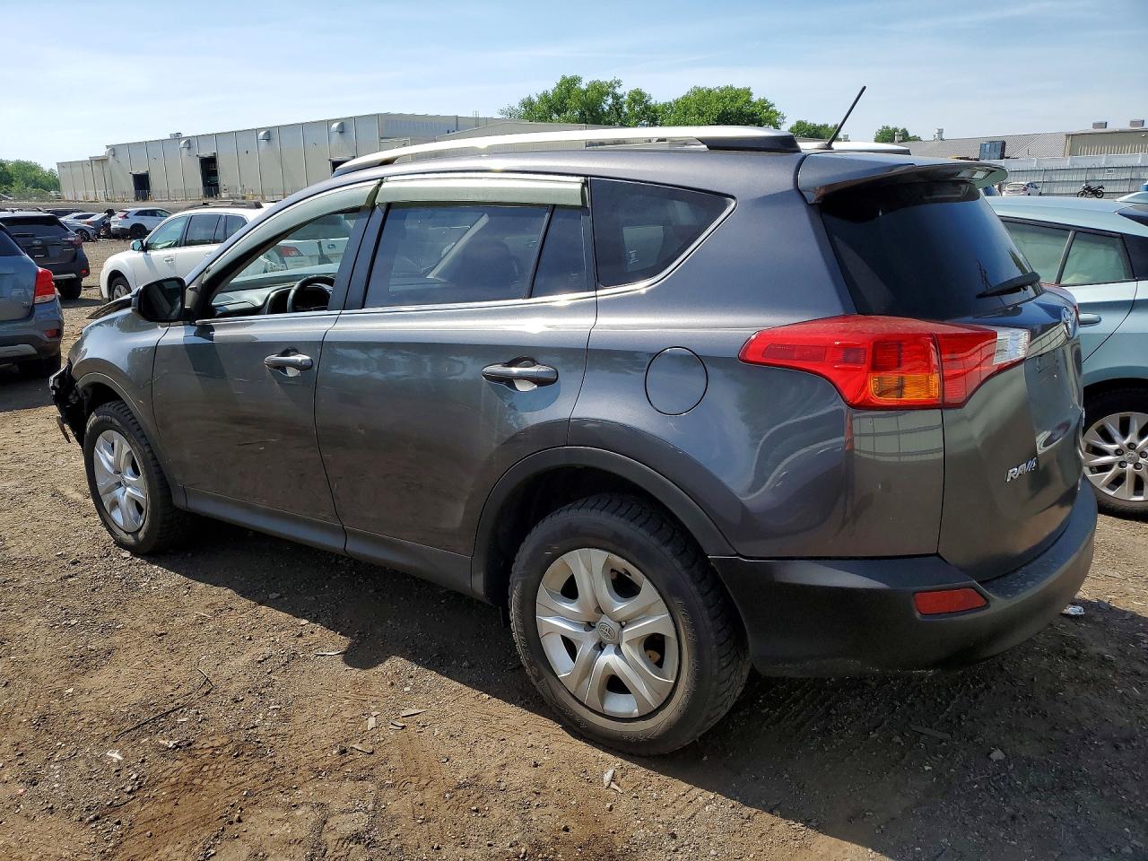 2014 Toyota Rav4 Le Gray vin: JTMBFREV8EJ007599