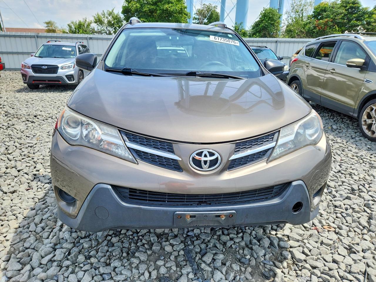 2015 Toyota Rav4 Le Желто-коричневый vin: JTMBFREV8FD148365