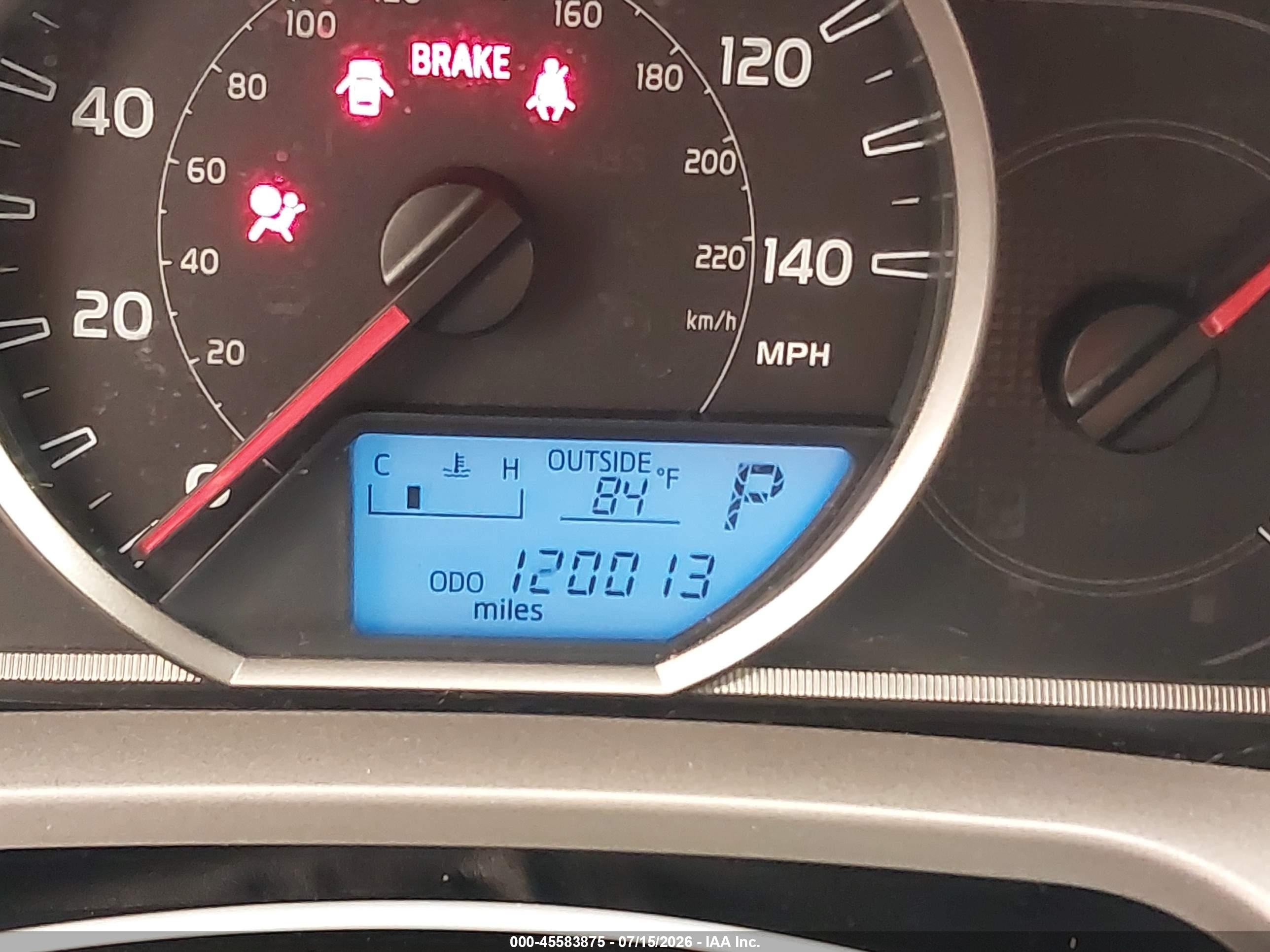 2015 Toyota Rav4 Le Brown vin: JTMBFREV8FD159544