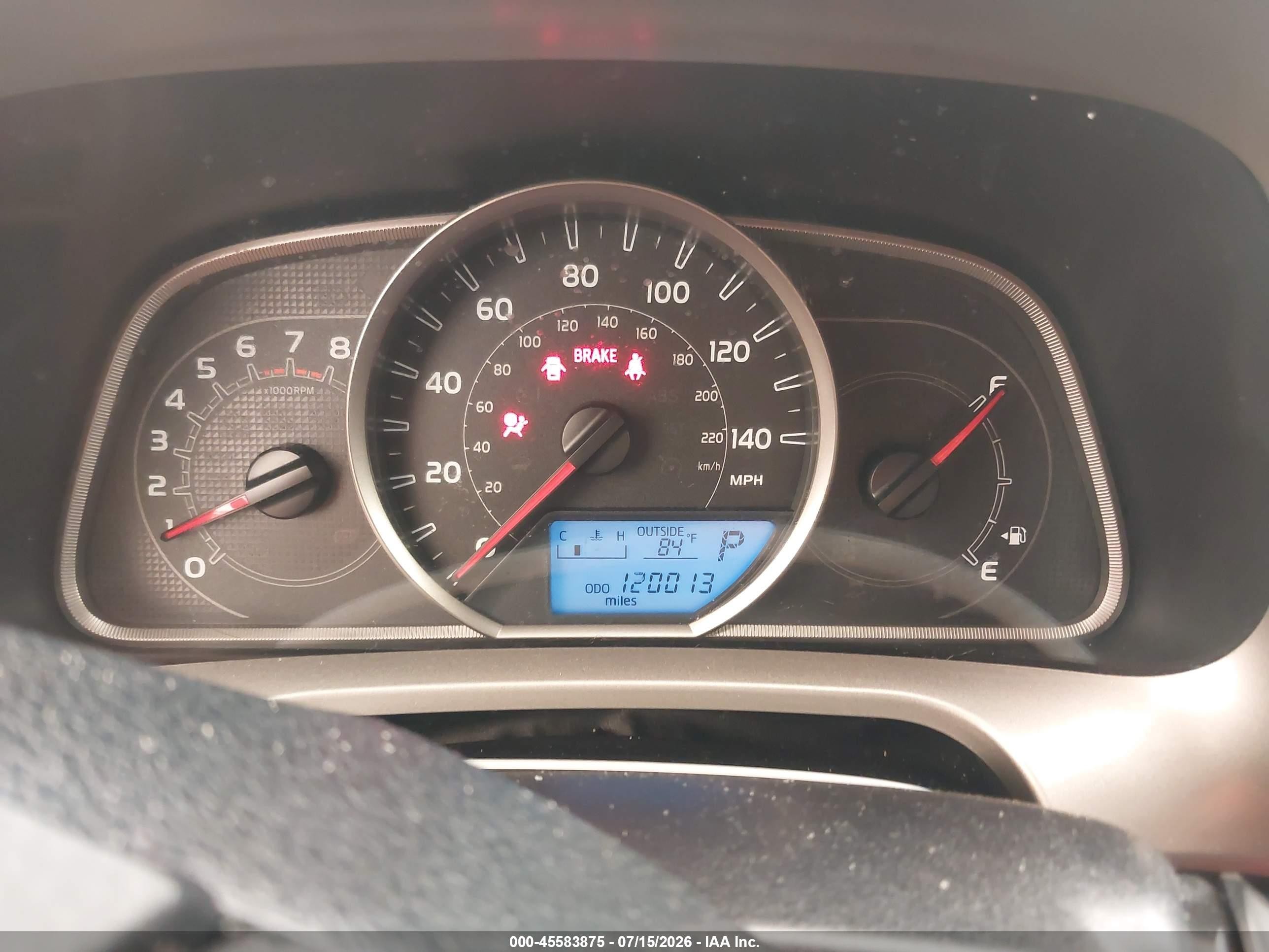 2015 Toyota Rav4 Le Brown vin: JTMBFREV8FD159544