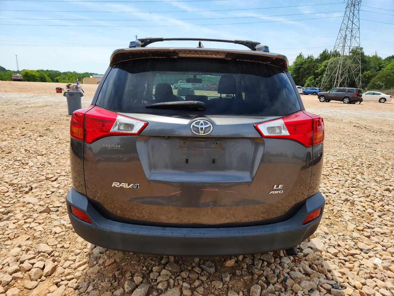 2013 Toyota Rav4 Le Серый vin: JTMBFREV9D5014214