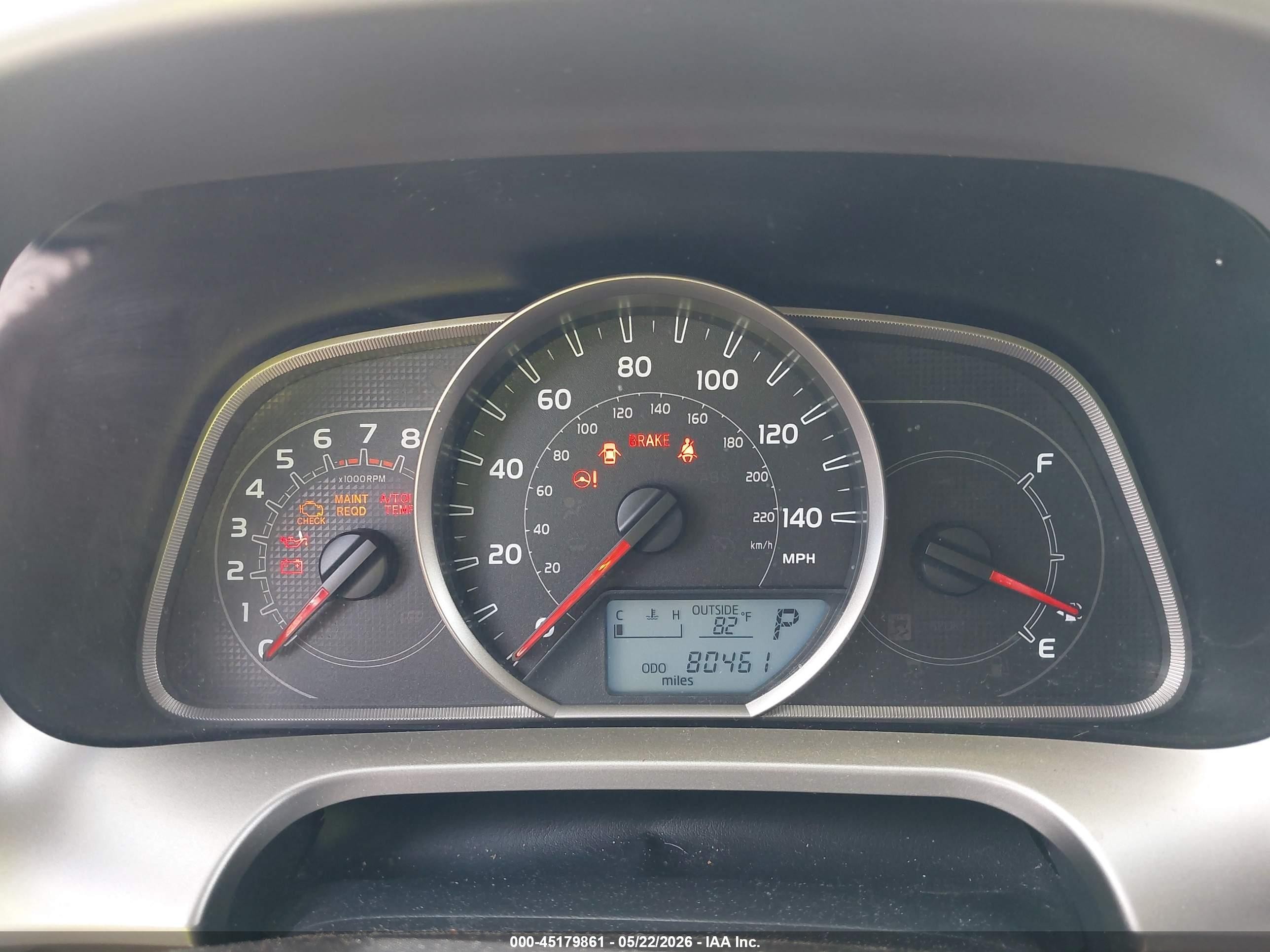 2013 Toyota Rav4 Le Green vin: JTMBFREV9D5014567