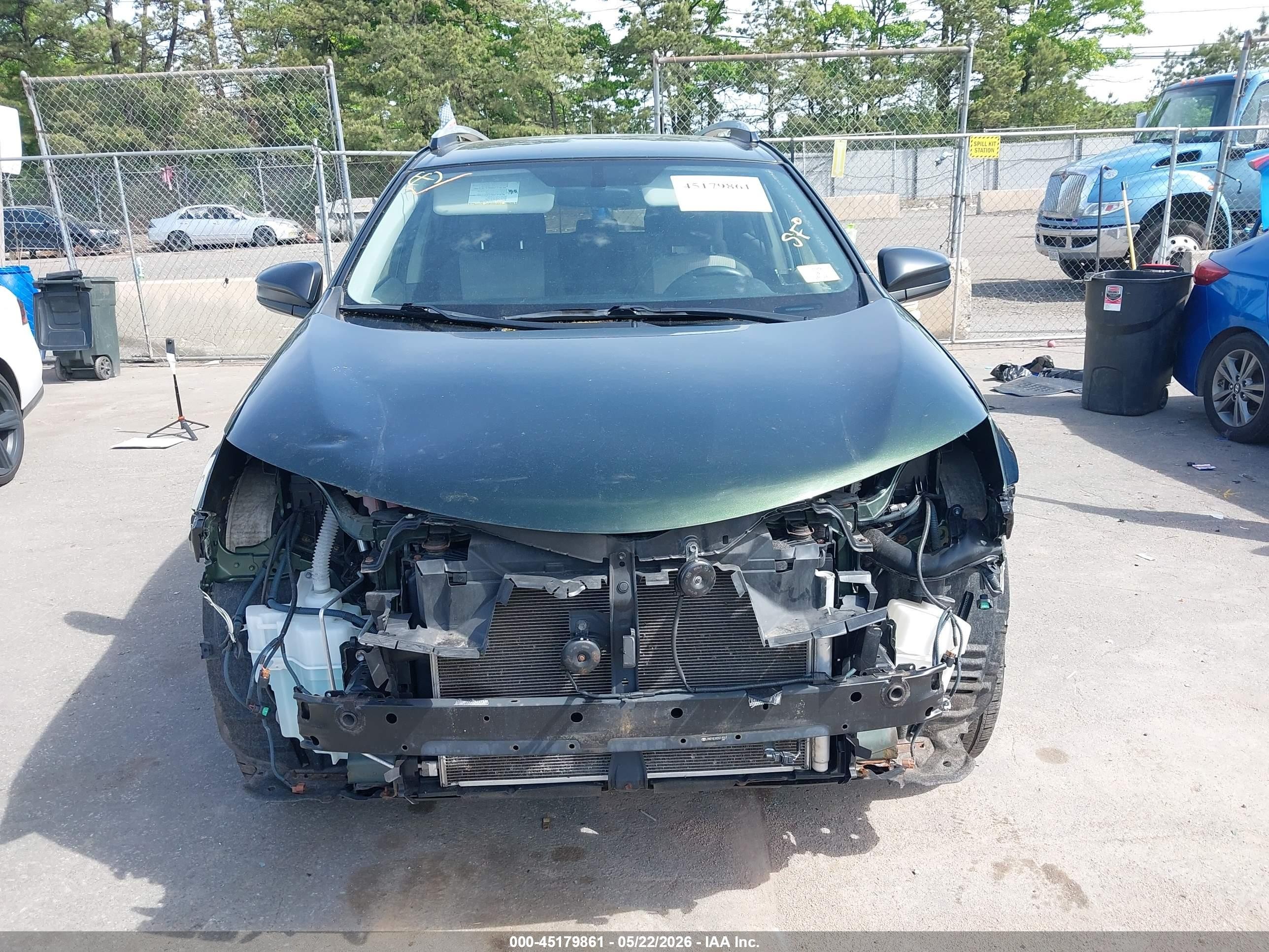 2013 Toyota Rav4 Le Green vin: JTMBFREV9D5014567