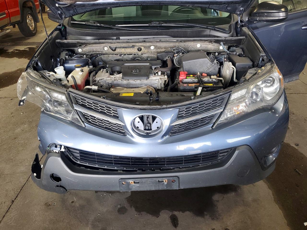 2013 Toyota Rav4 Le Blue vin: JTMBFREV9D5015489
