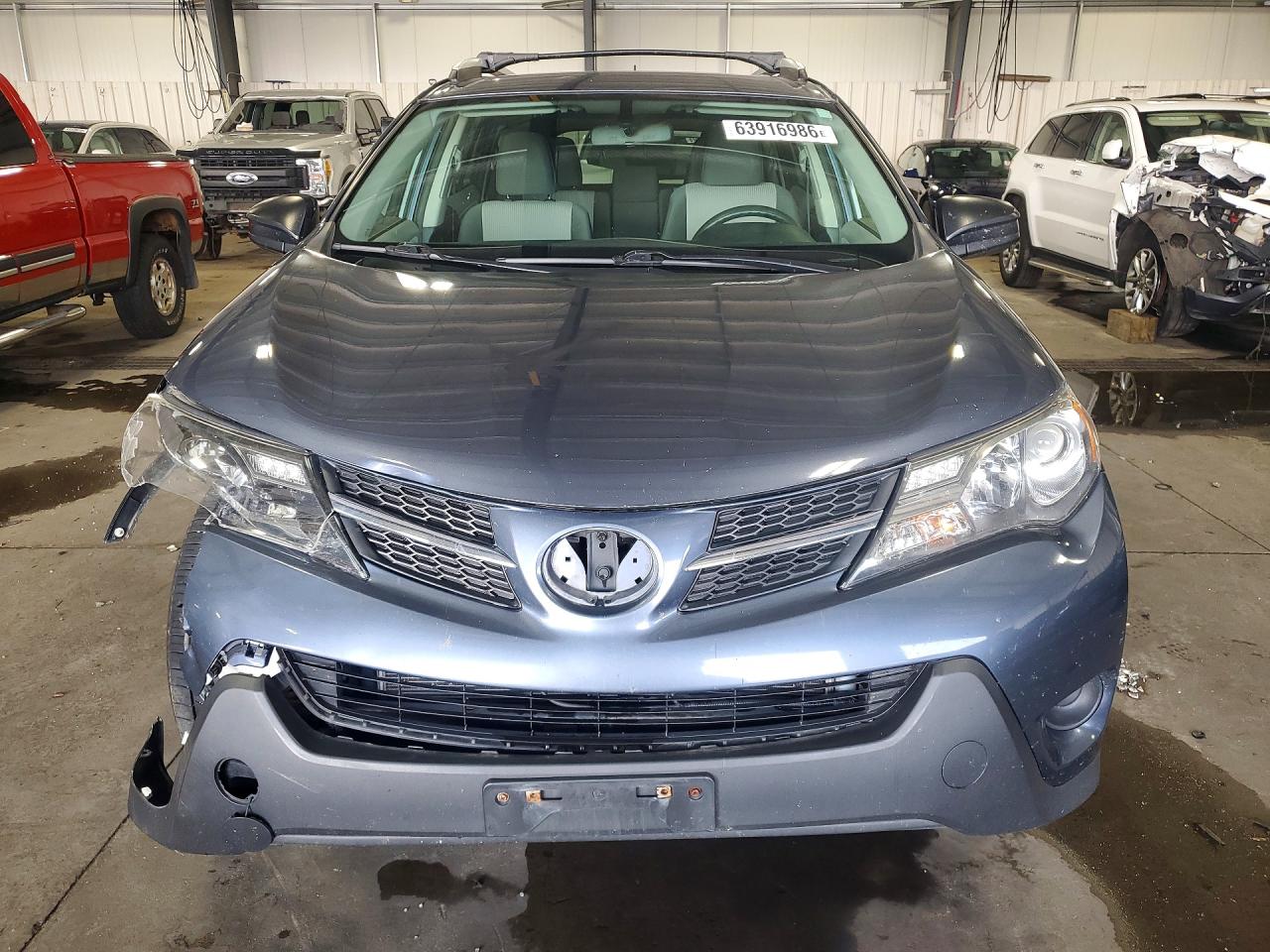 2013 Toyota Rav4 Le Blue vin: JTMBFREV9D5015489