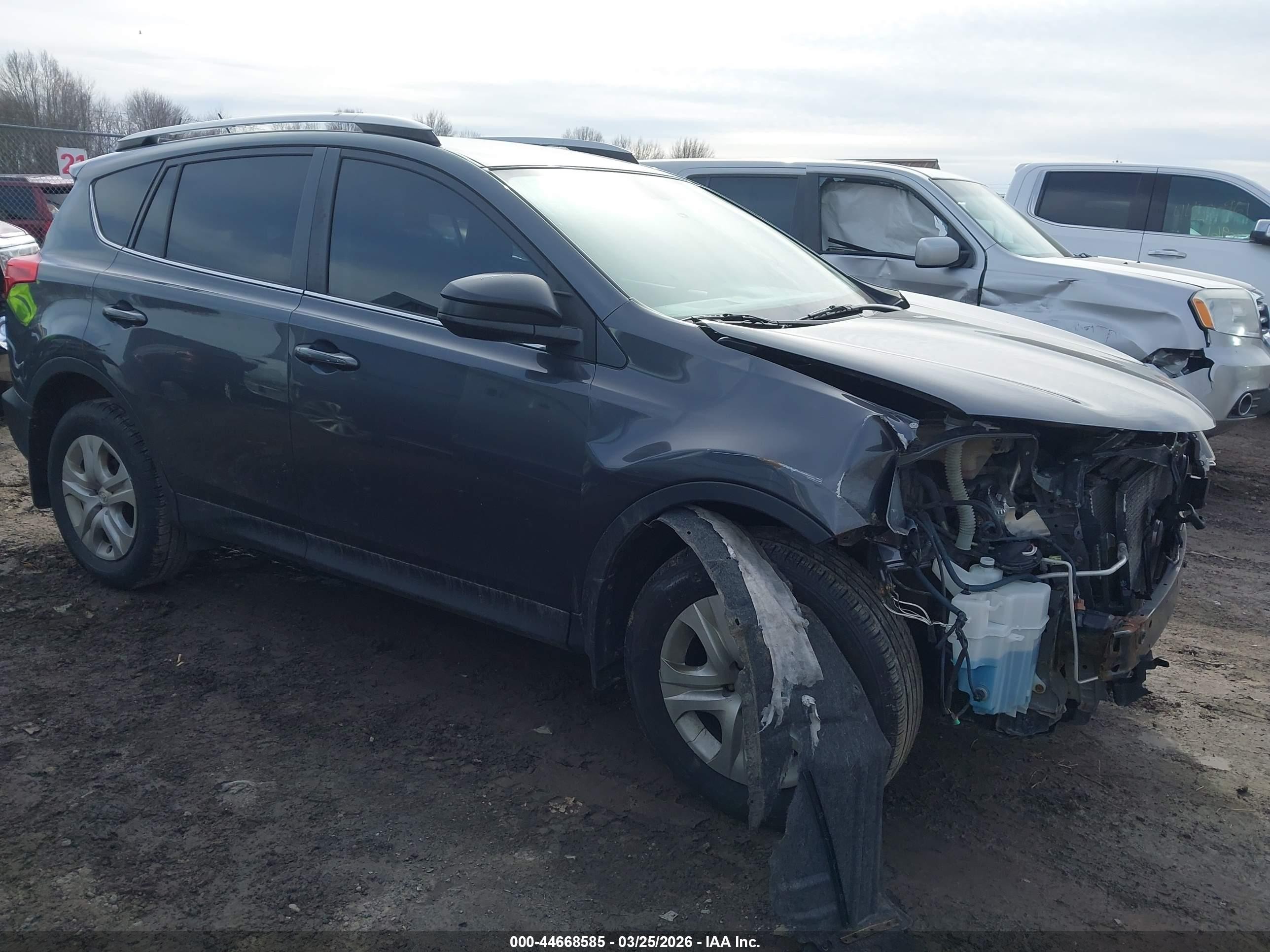 2014 Toyota Rav4 Le Gray vin: JTMBFREV9ED061055