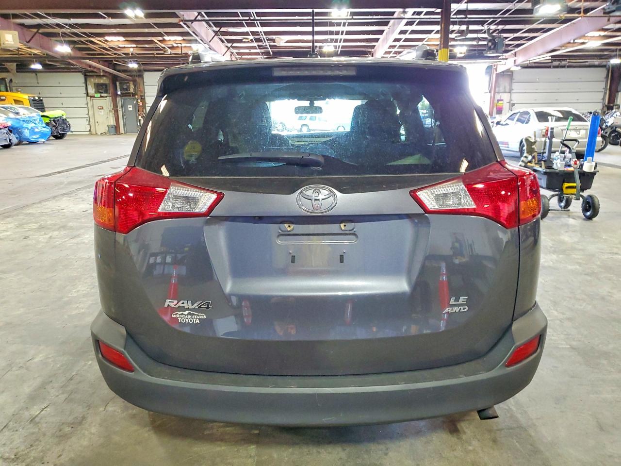 2014 Toyota Rav4 Le Gray vin: JTMBFREV9ED065428