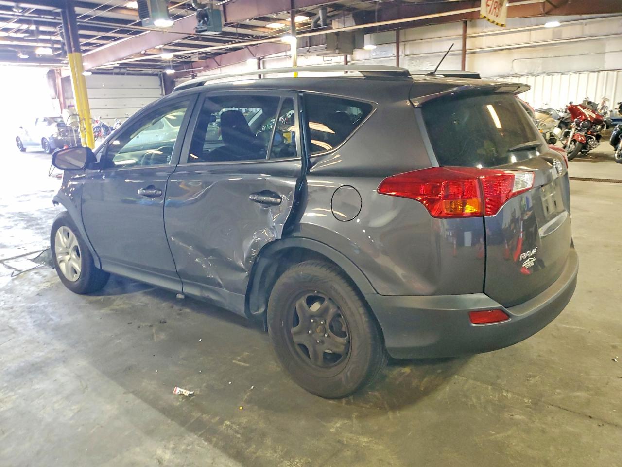 2014 Toyota Rav4 Le Gray vin: JTMBFREV9ED065428