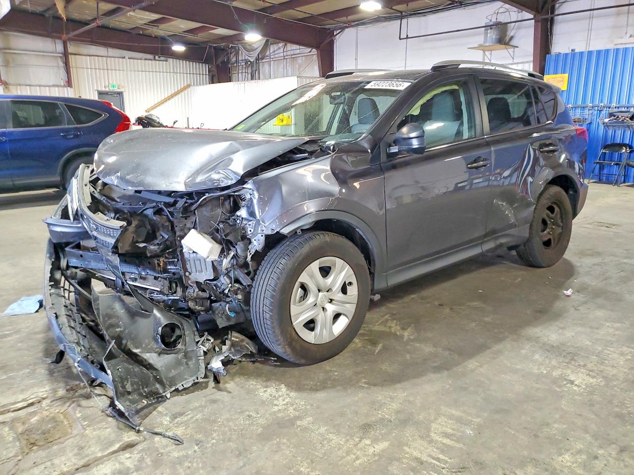 2014 Toyota Rav4 Le Gray vin: JTMBFREV9ED065428
