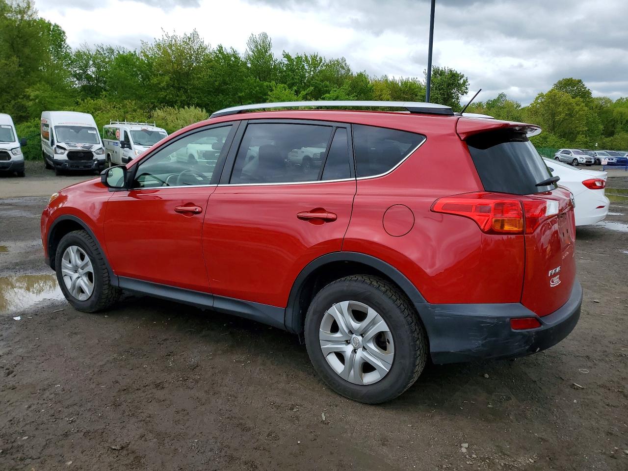 2014 Toyota Rav4 Le Красный vin: JTMBFREV9ED077725