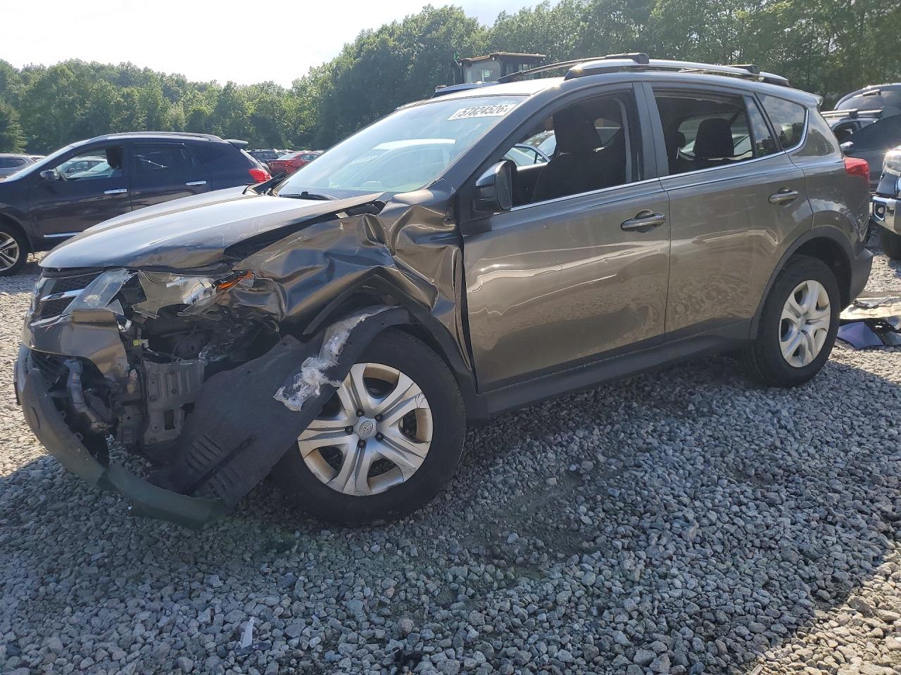2014 Toyota Rav4 Le Gray vin: JTMBFREV9ED084710