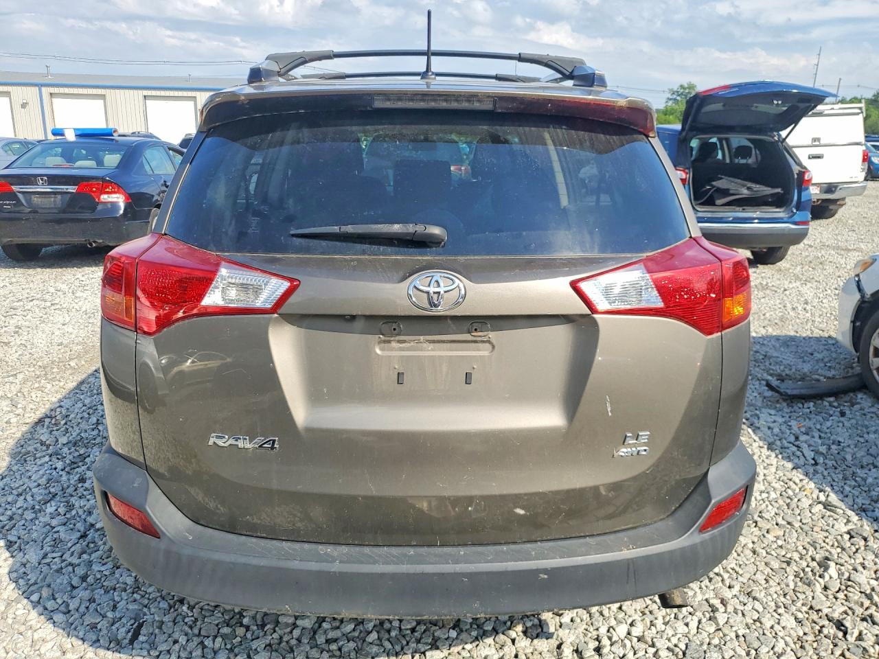 2014 Toyota Rav4 Le Gray vin: JTMBFREV9ED084710