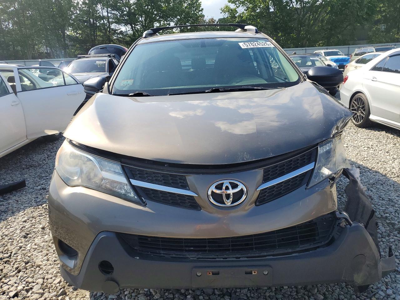 2014 Toyota Rav4 Le Gray vin: JTMBFREV9ED084710