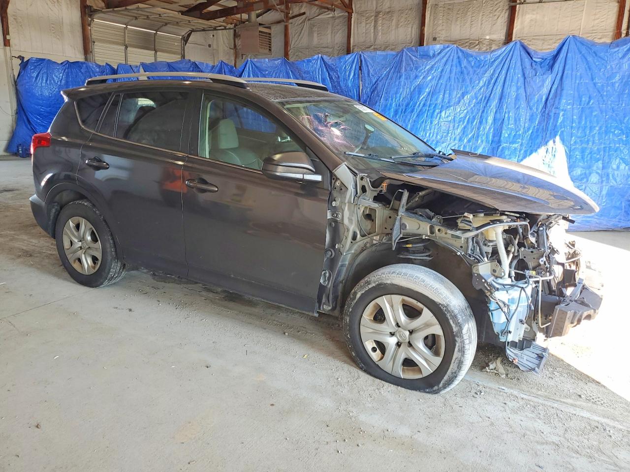 2015 Toyota Rav4 Le Gray vin: JTMBFREV9FJ046171