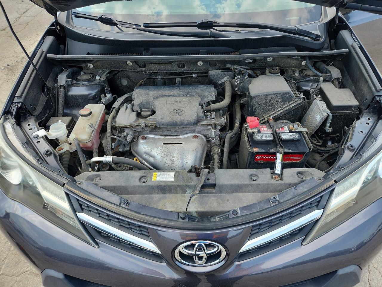 2015 Toyota Rav4 Le Gray vin: JTMBFREV9FJ047644
