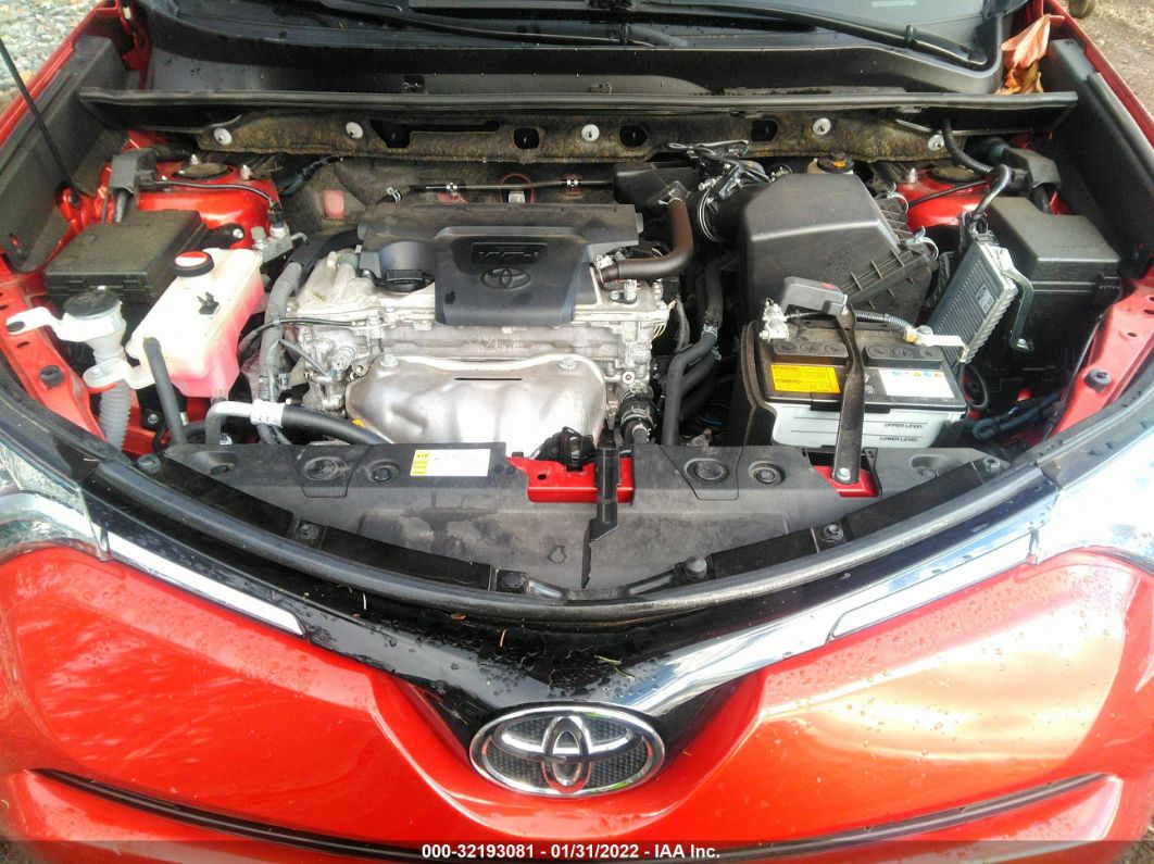 2016 Toyota Rav4 Le Оранжевый vin: JTMBFREV9GJ096585