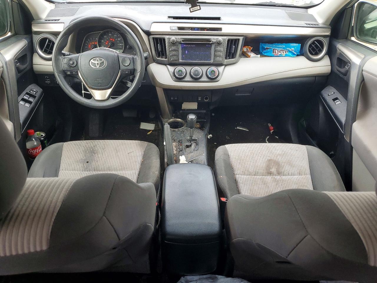 2013 Toyota Rav4 Le Silver vin: JTMBFREVXD5012715