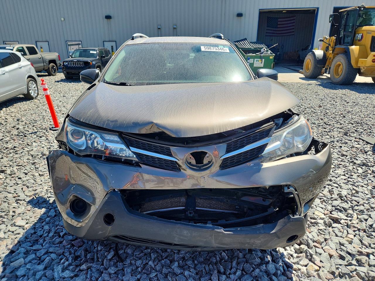 2015 Toyota Rav4 Le Brown vin: JTMBFREVXFD135519