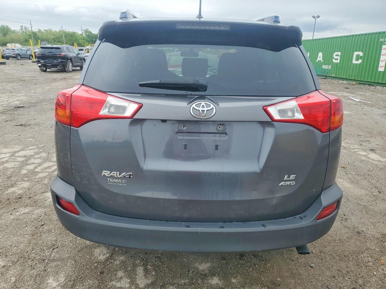 2015 Toyota Rav4 Le Gray vin: JTMBFREVXFD171467