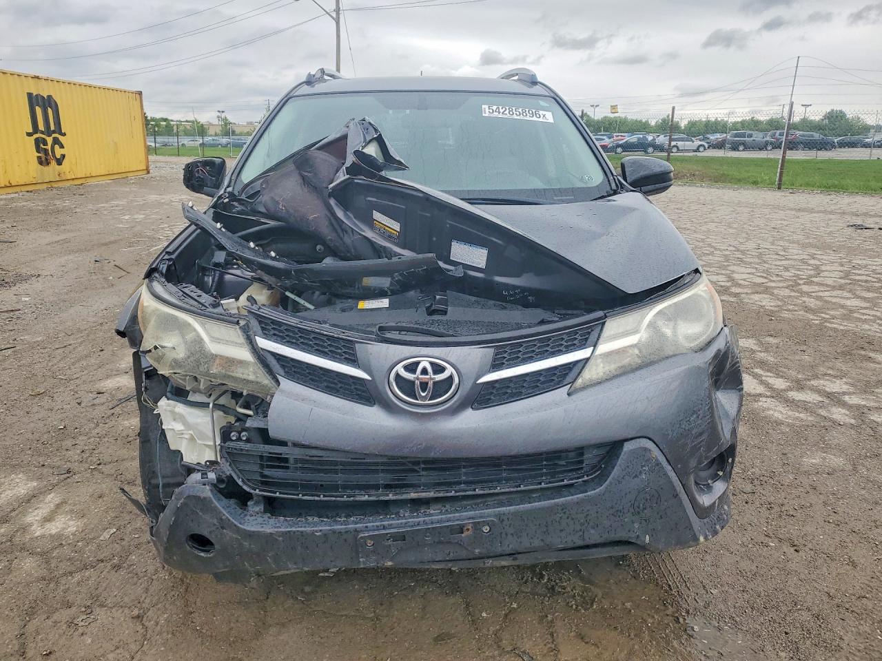 2015 Toyota Rav4 Le Gray vin: JTMBFREVXFD171467
