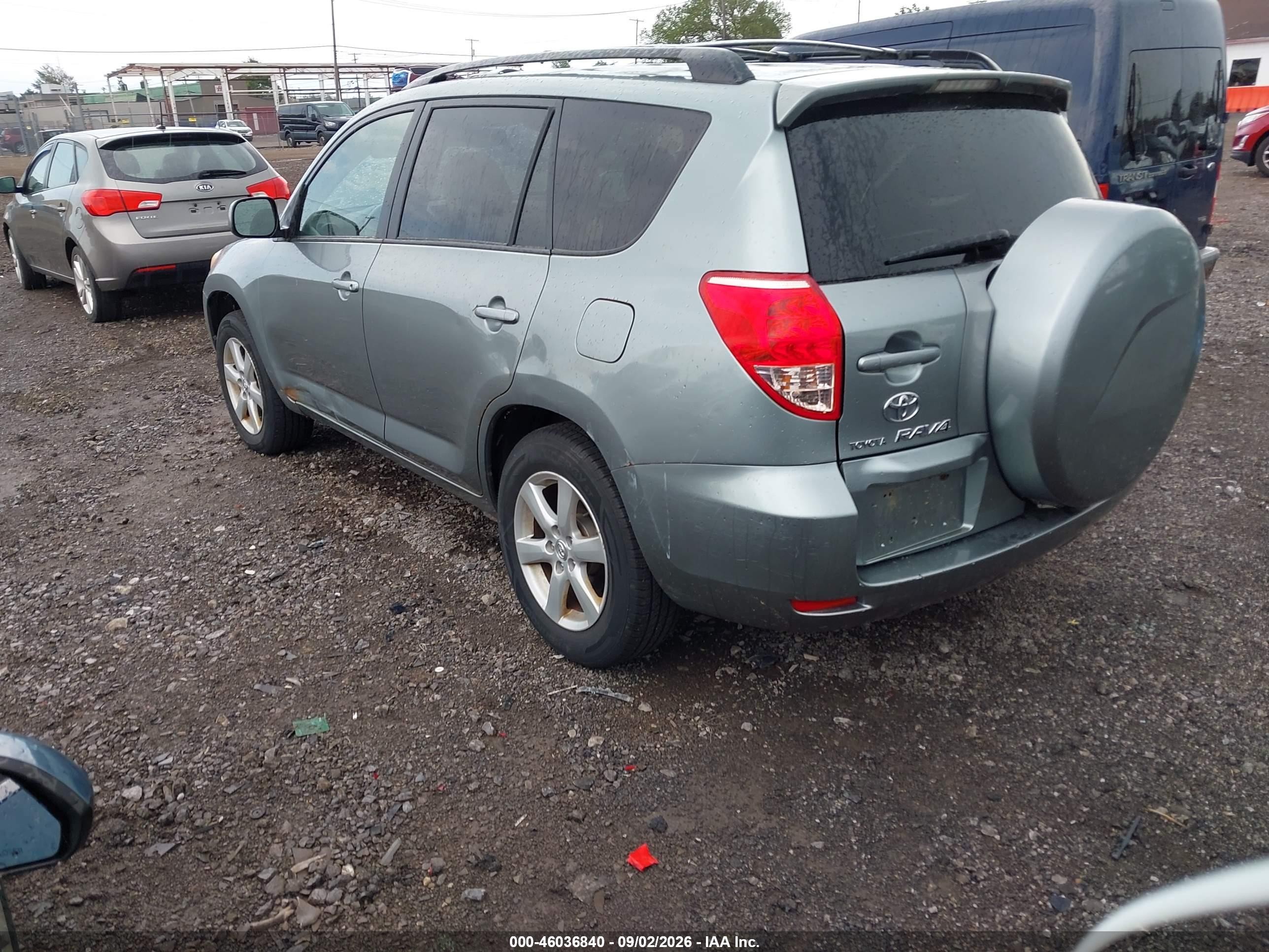 2006 Toyota Rav4 Limited V6 Green vin: JTMBK31V065009257