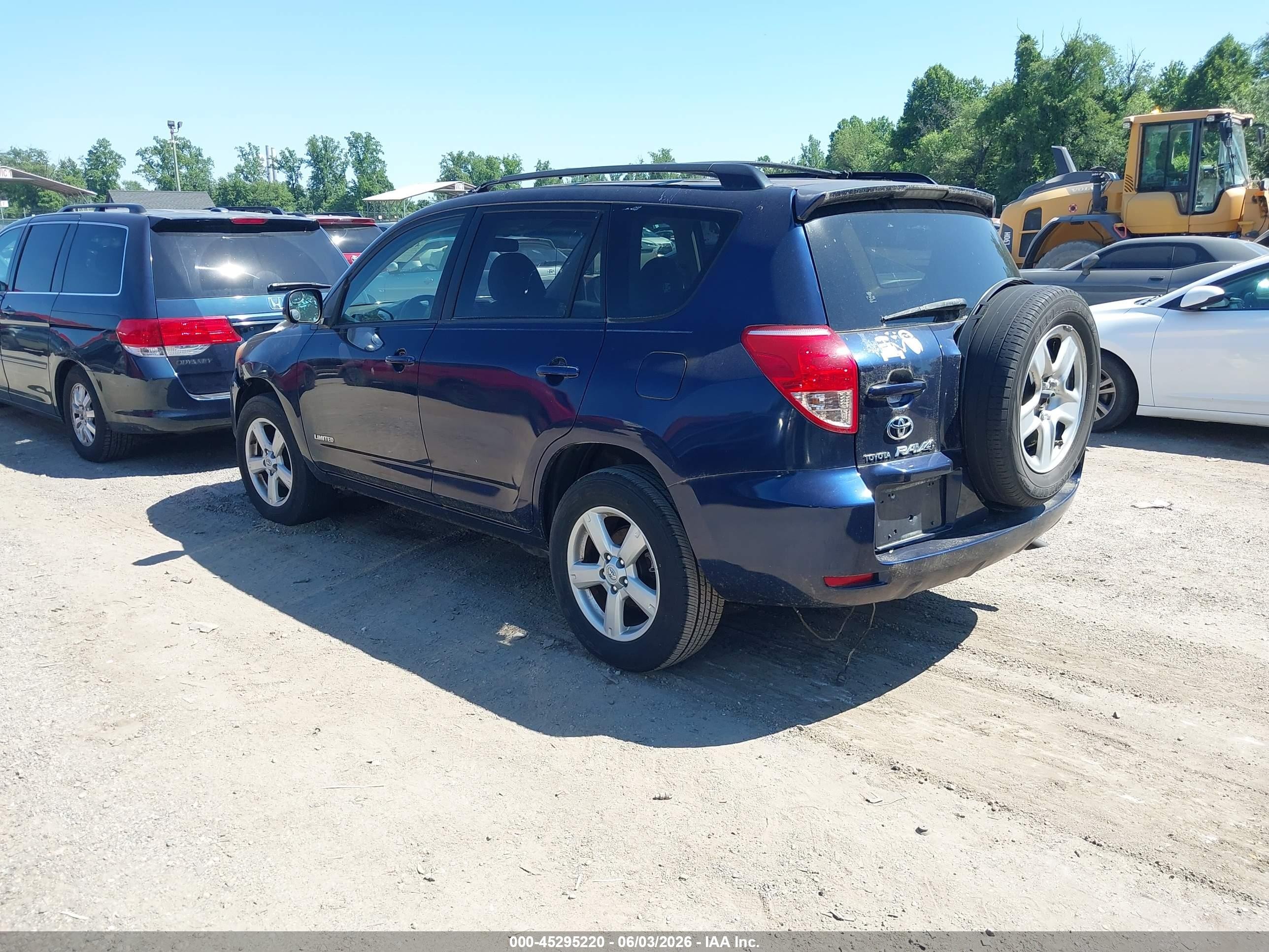 2006 Toyota Rav4 Limited V6 Dark Blue vin: JTMBK31V065011445