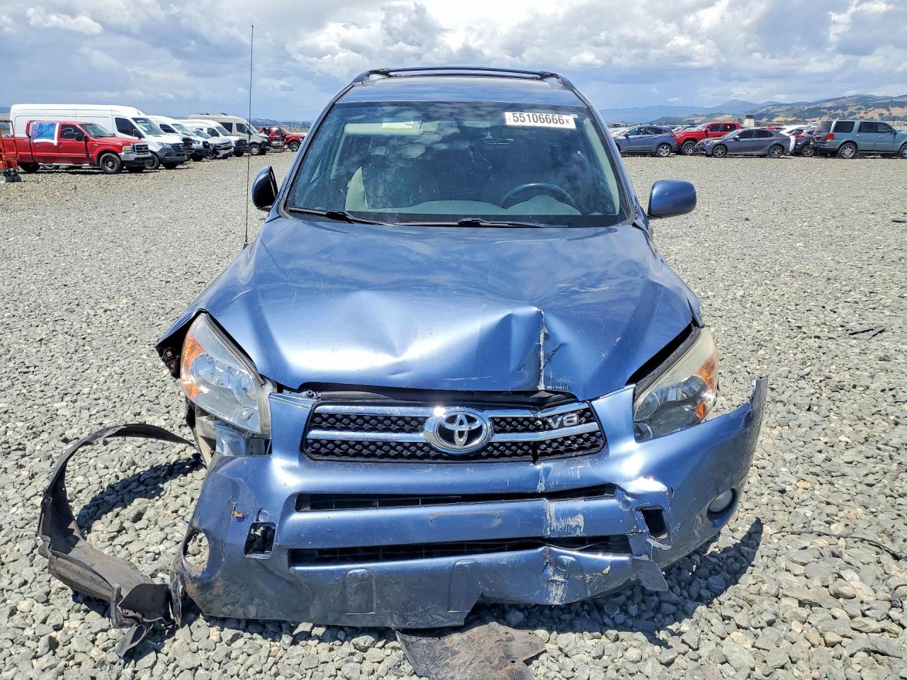 2007 Toyota Rav4 Limited Blue vin: JTMBK31V075027369