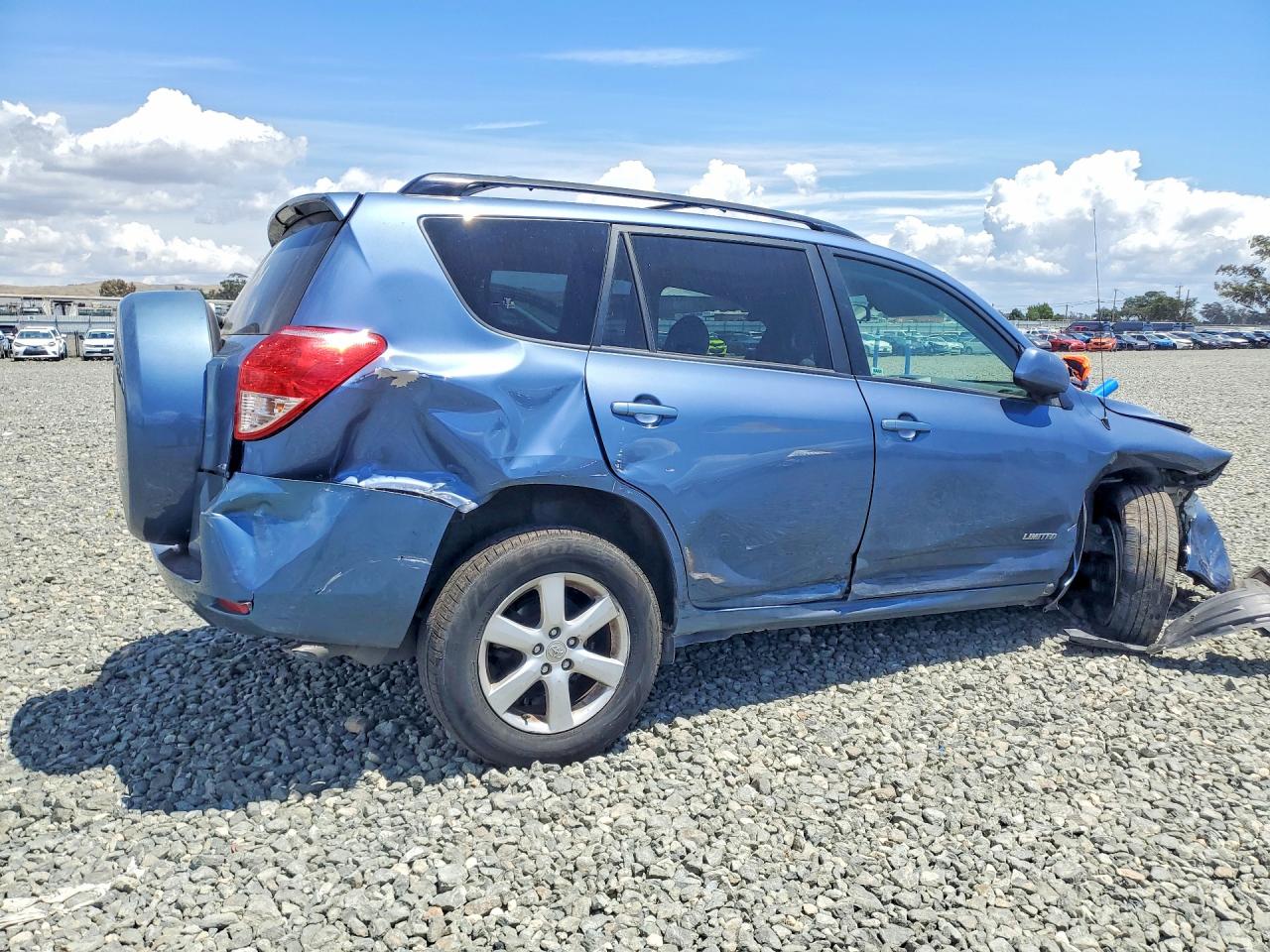 2007 Toyota Rav4 Limited Blue vin: JTMBK31V075027369