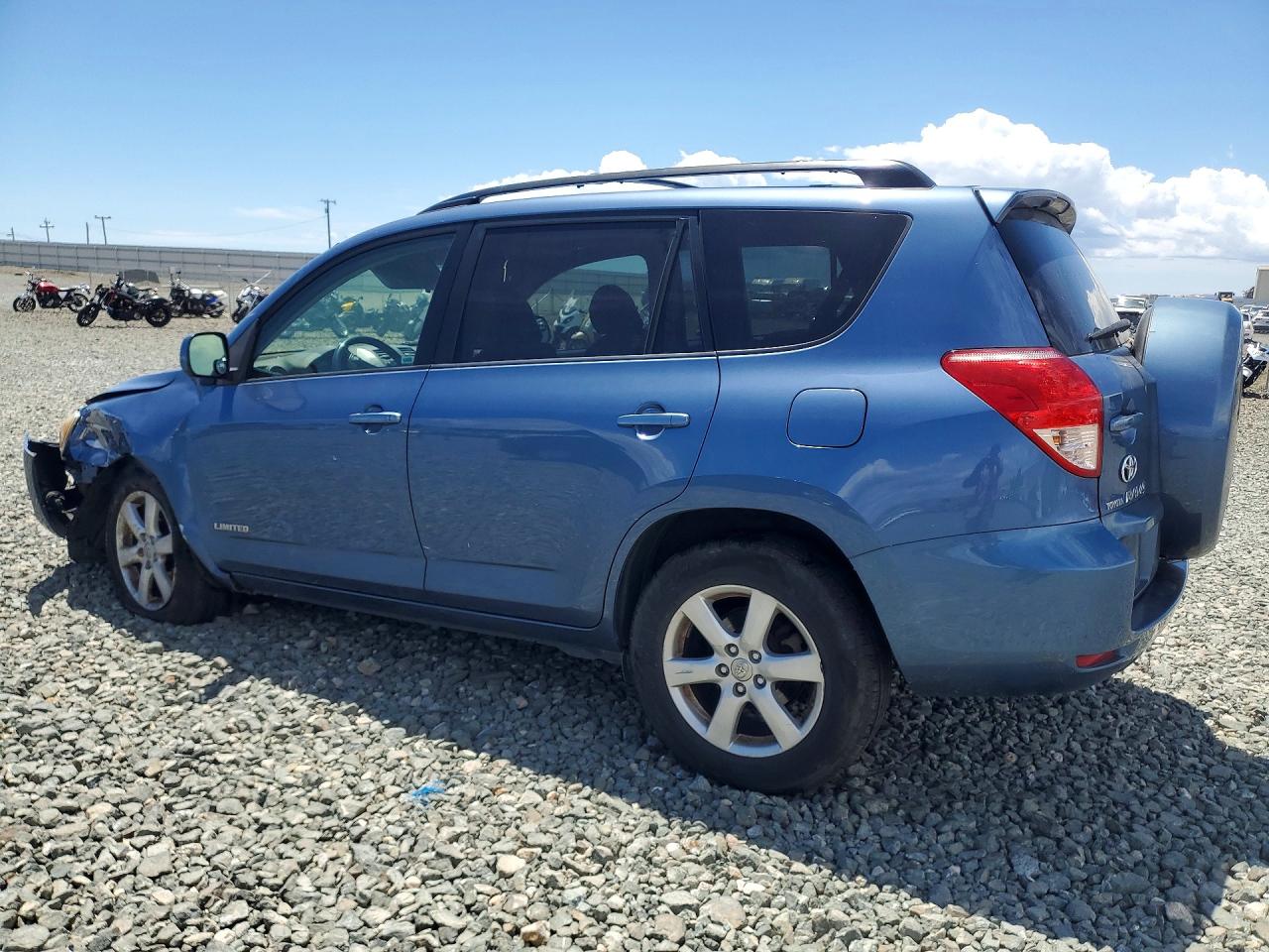 2007 Toyota Rav4 Limited Blue vin: JTMBK31V075027369