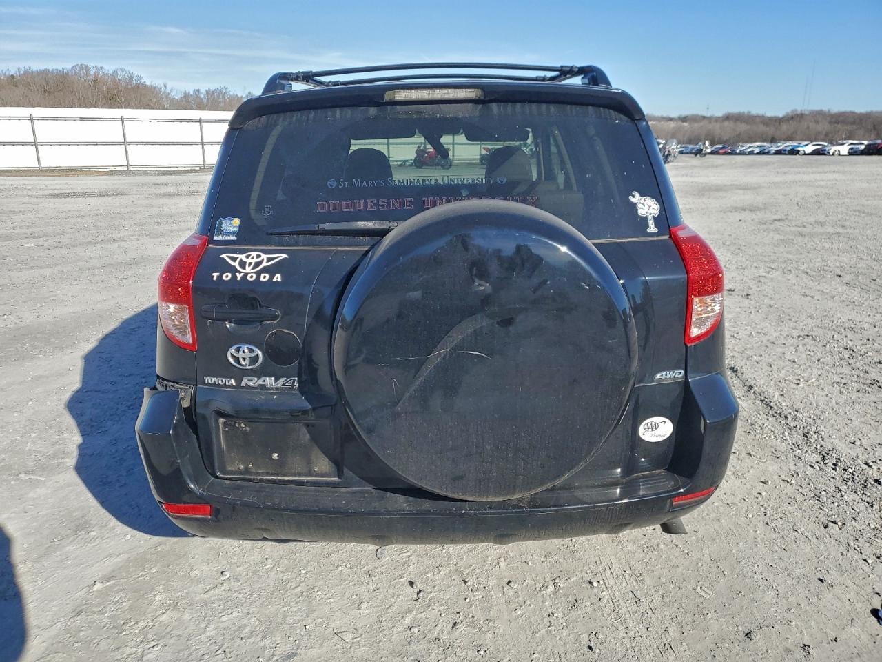 2007 Toyota Rav4 Limited Black vin: JTMBK31V075037948