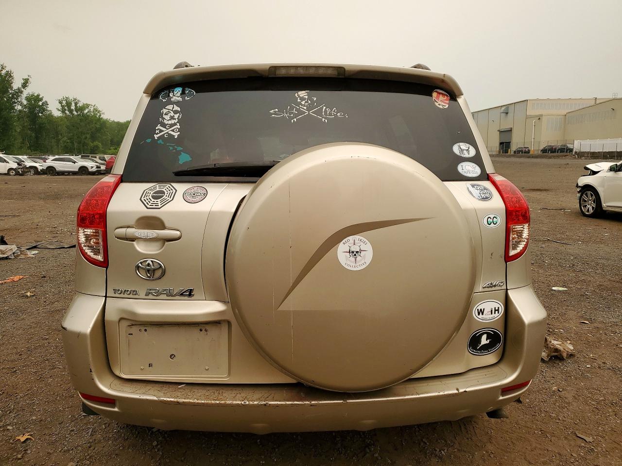 2007 Toyota Rav4 Limited Gold vin: JTMBK31V076015023