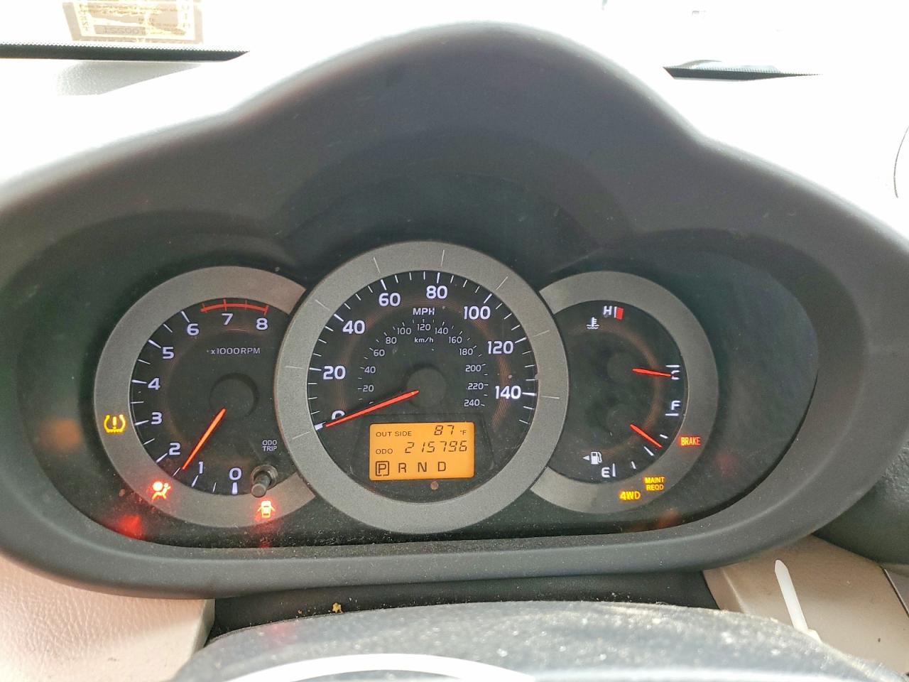 2007 Toyota Rav4 Limited Gold vin: JTMBK31V076015023