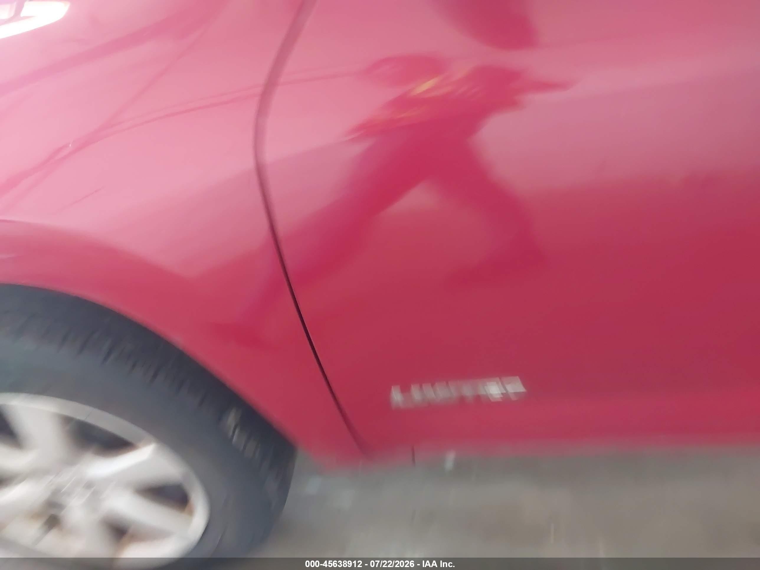 2007 Toyota Rav4 Limited Red vin: JTMBK31V076016558