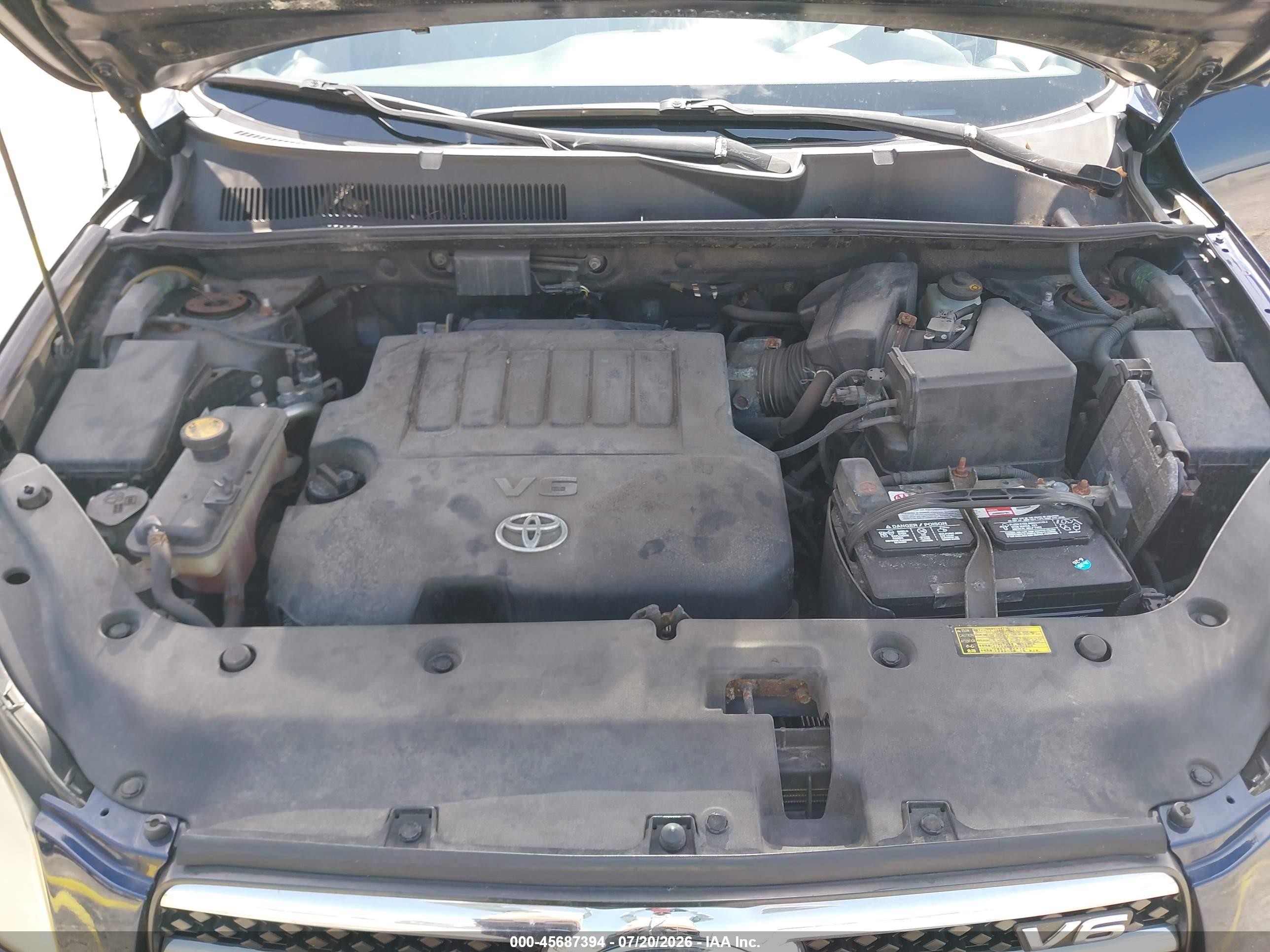 2007 Toyota Rav4 Limited Синий vin: JTMBK31V076017452