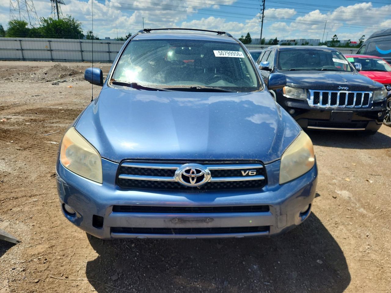 2007 Toyota Rav4 Limited Blue vin: JTMBK31V076024496