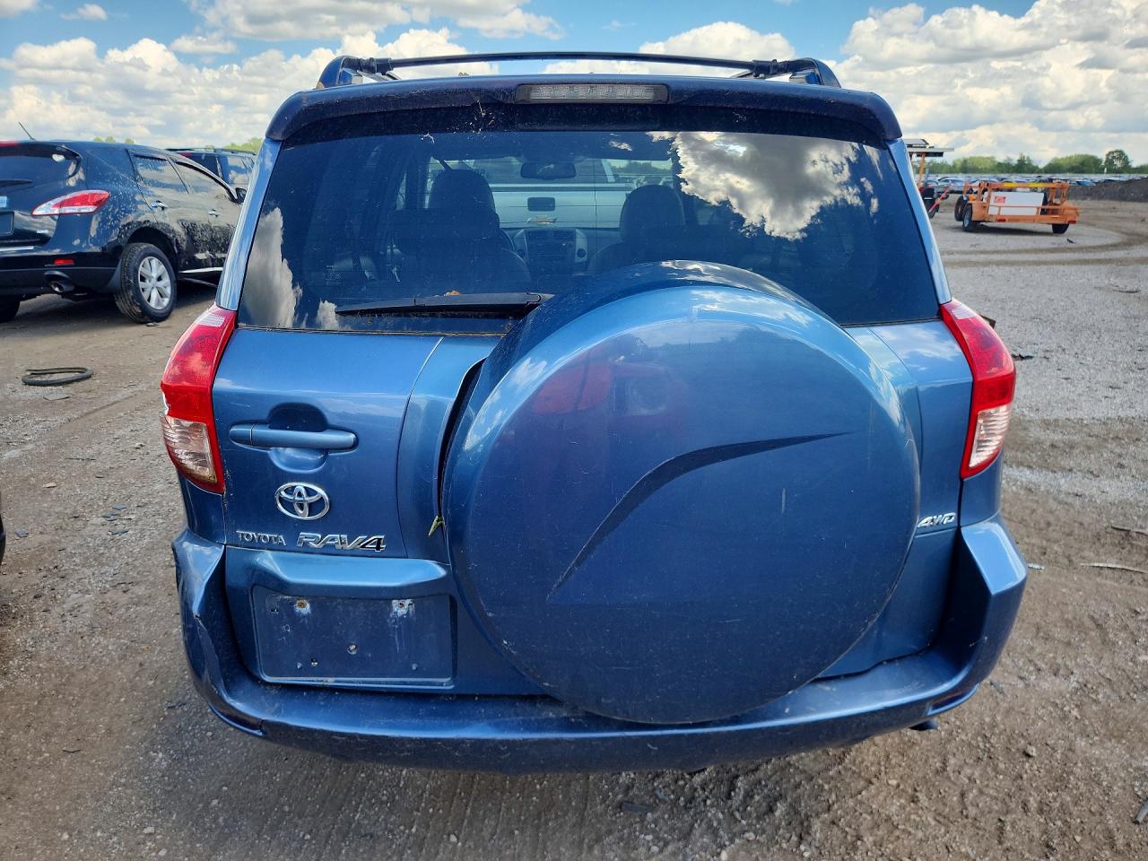 2007 Toyota Rav4 Limited Blue vin: JTMBK31V076024496