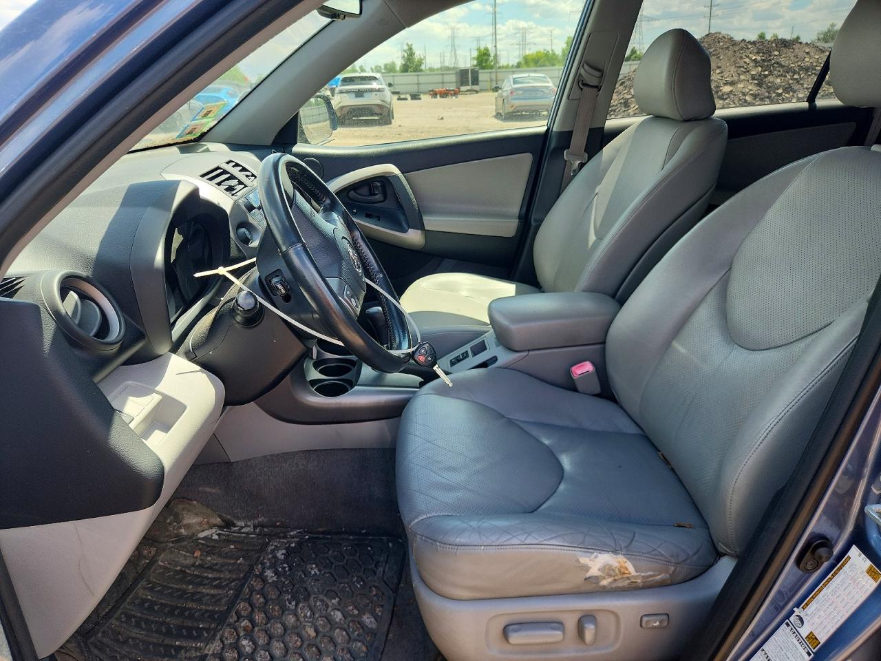 2007 Toyota Rav4 Limited Blue vin: JTMBK31V076024496