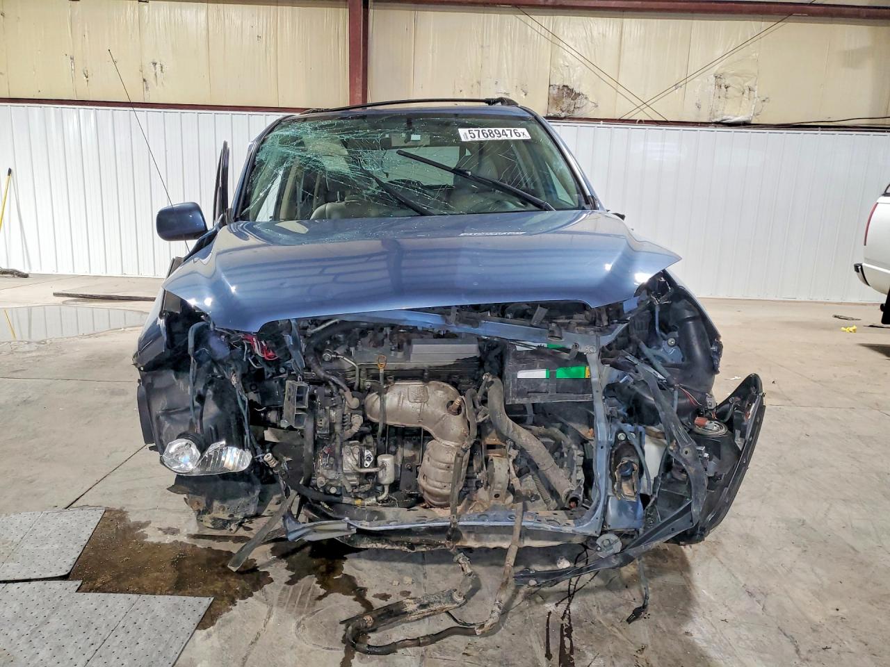 2008 Toyota Rav4 Limited Blue vin: JTMBK31V085043833