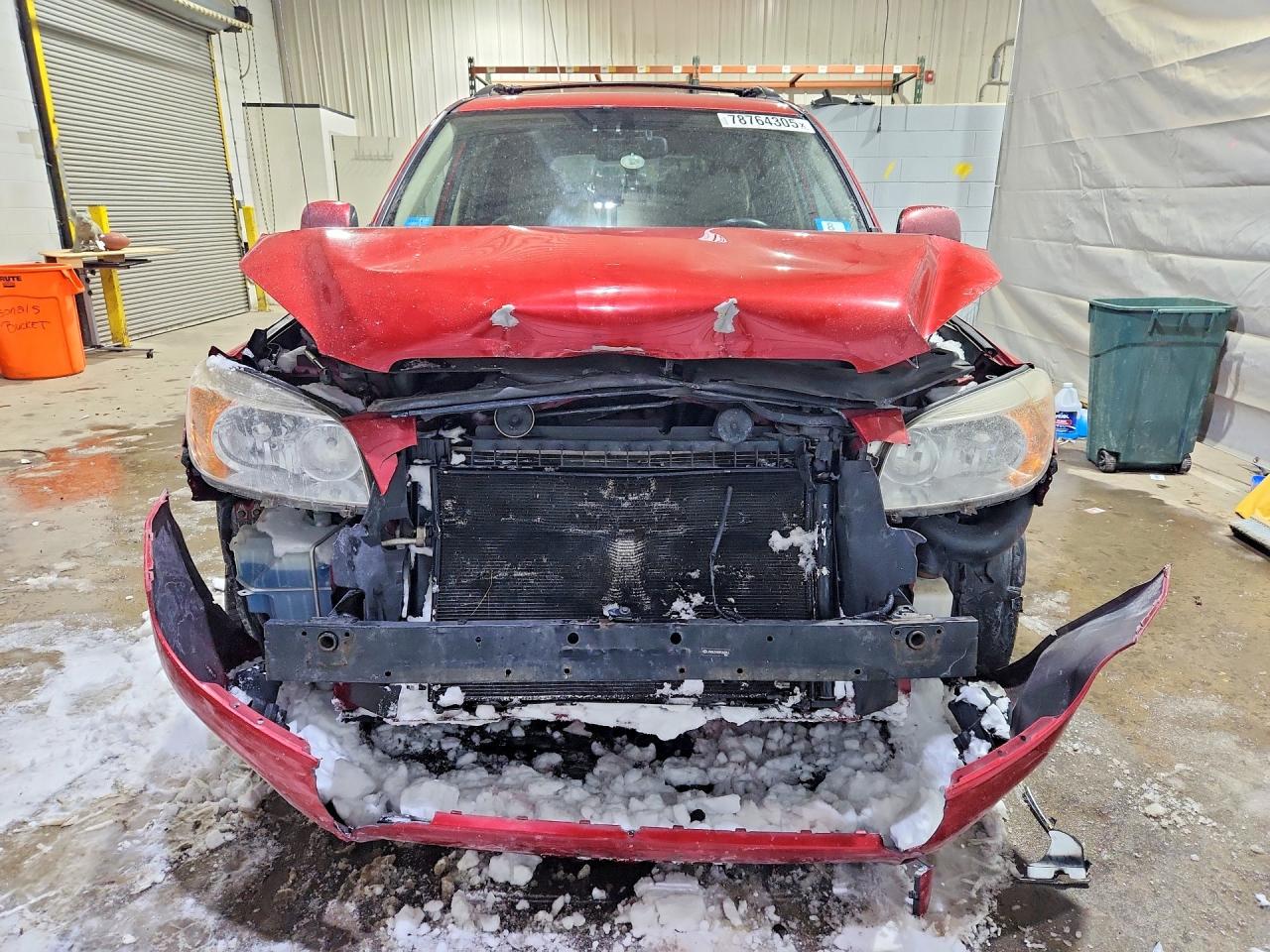 2008 Toyota Rav4 Limited Red vin: JTMBK31V085058851