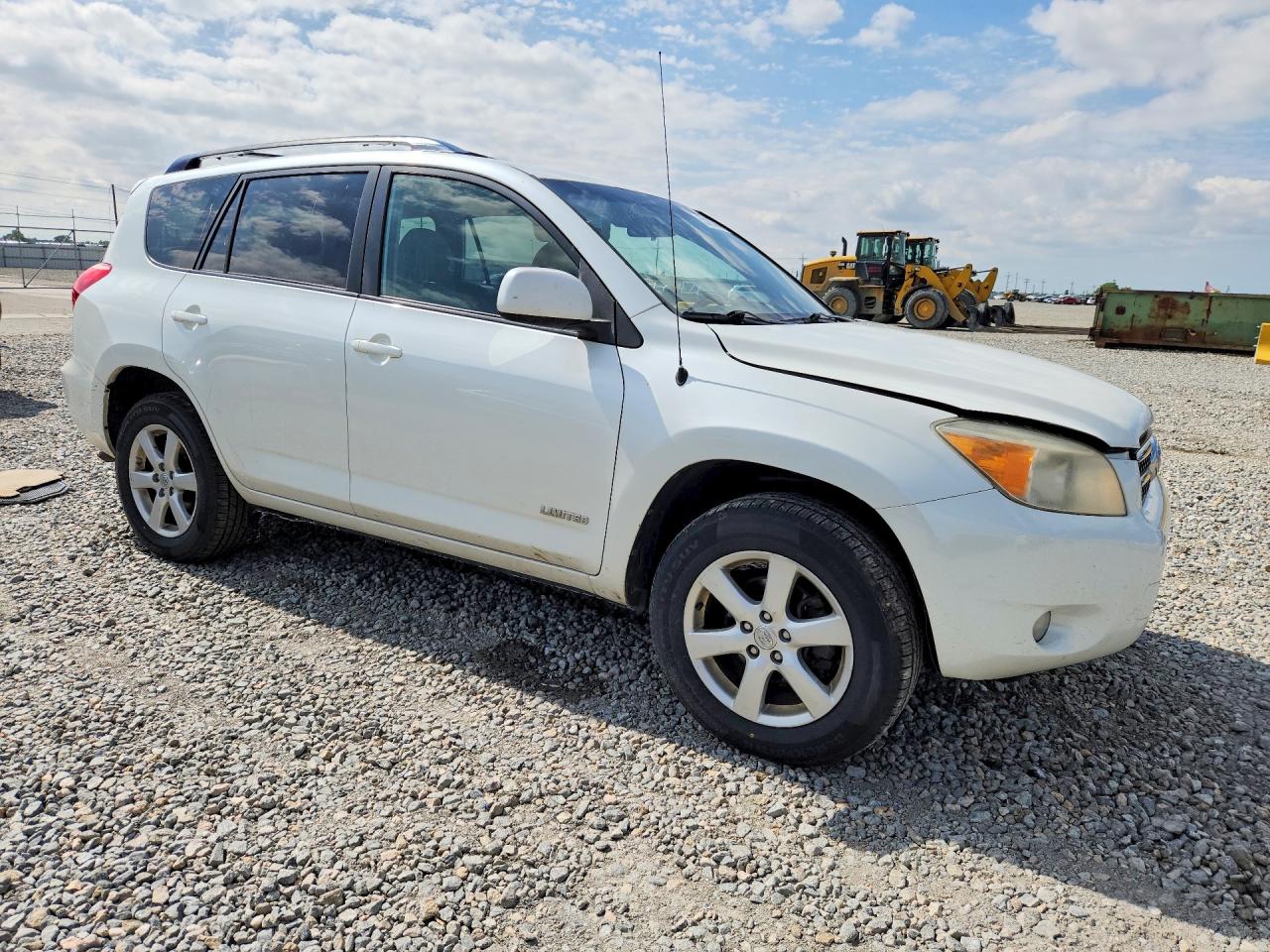 2008 Toyota Rav4 Limited White vin: JTMBK31V085062558