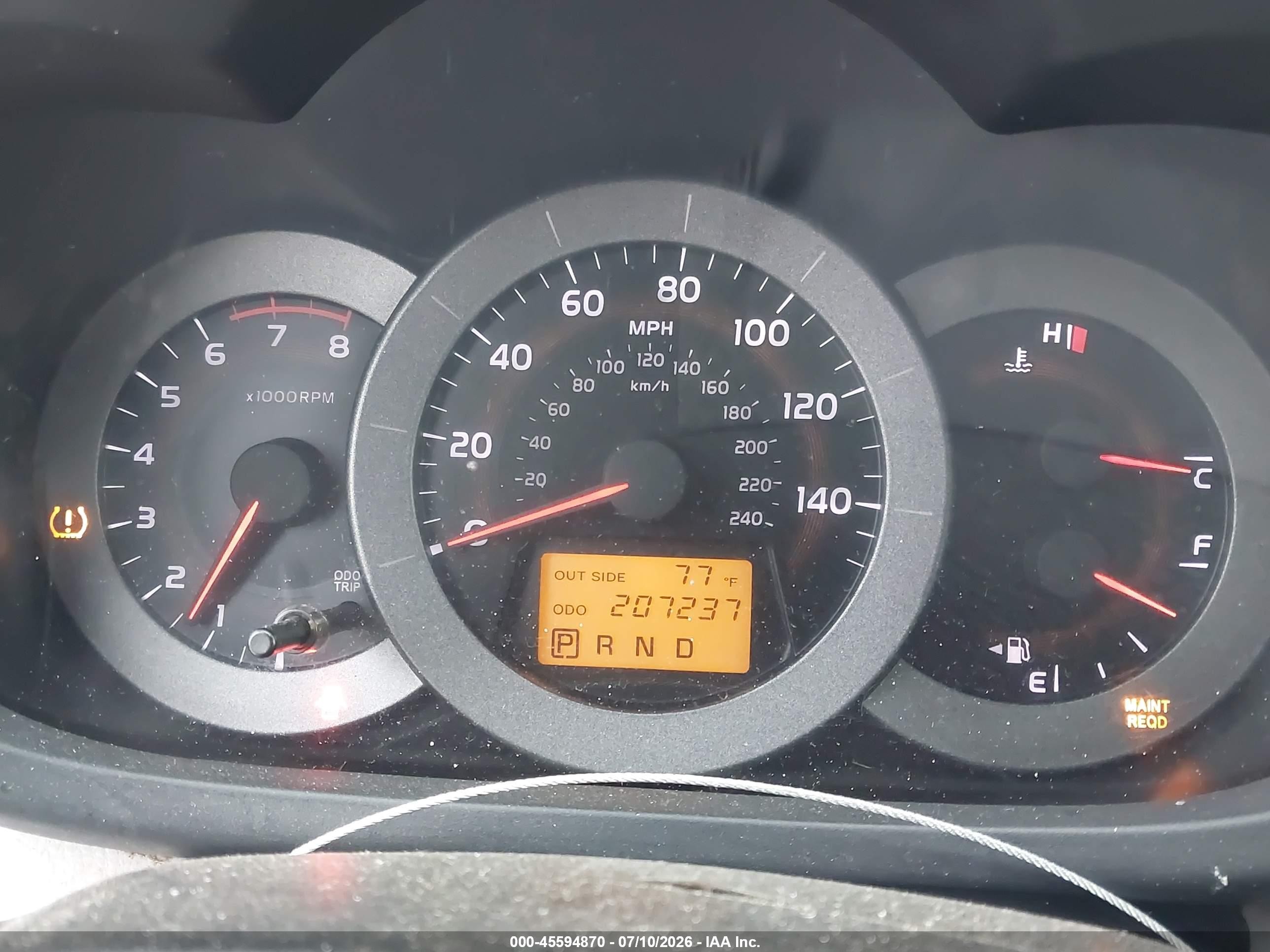 2008 Toyota Rav4 Ltd Black vin: JTMBK31V085068182