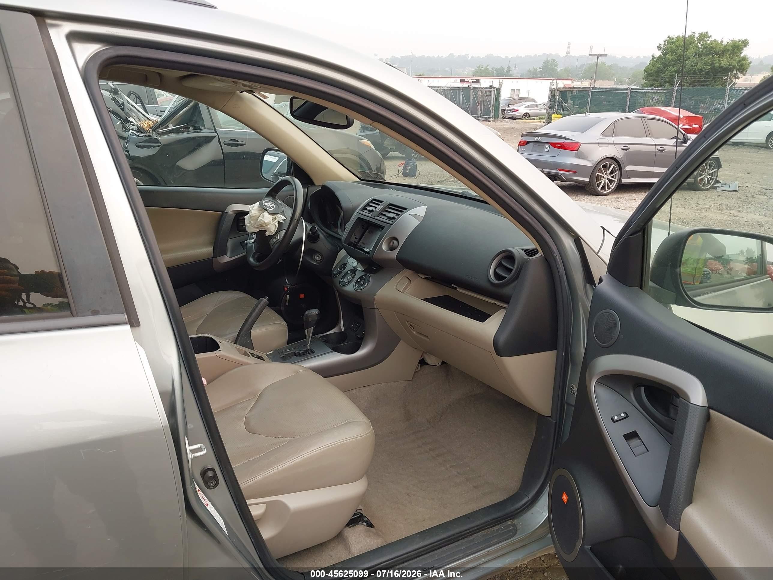 2008 Toyota Rav4 Ltd Teal vin: JTMBK31V086028582