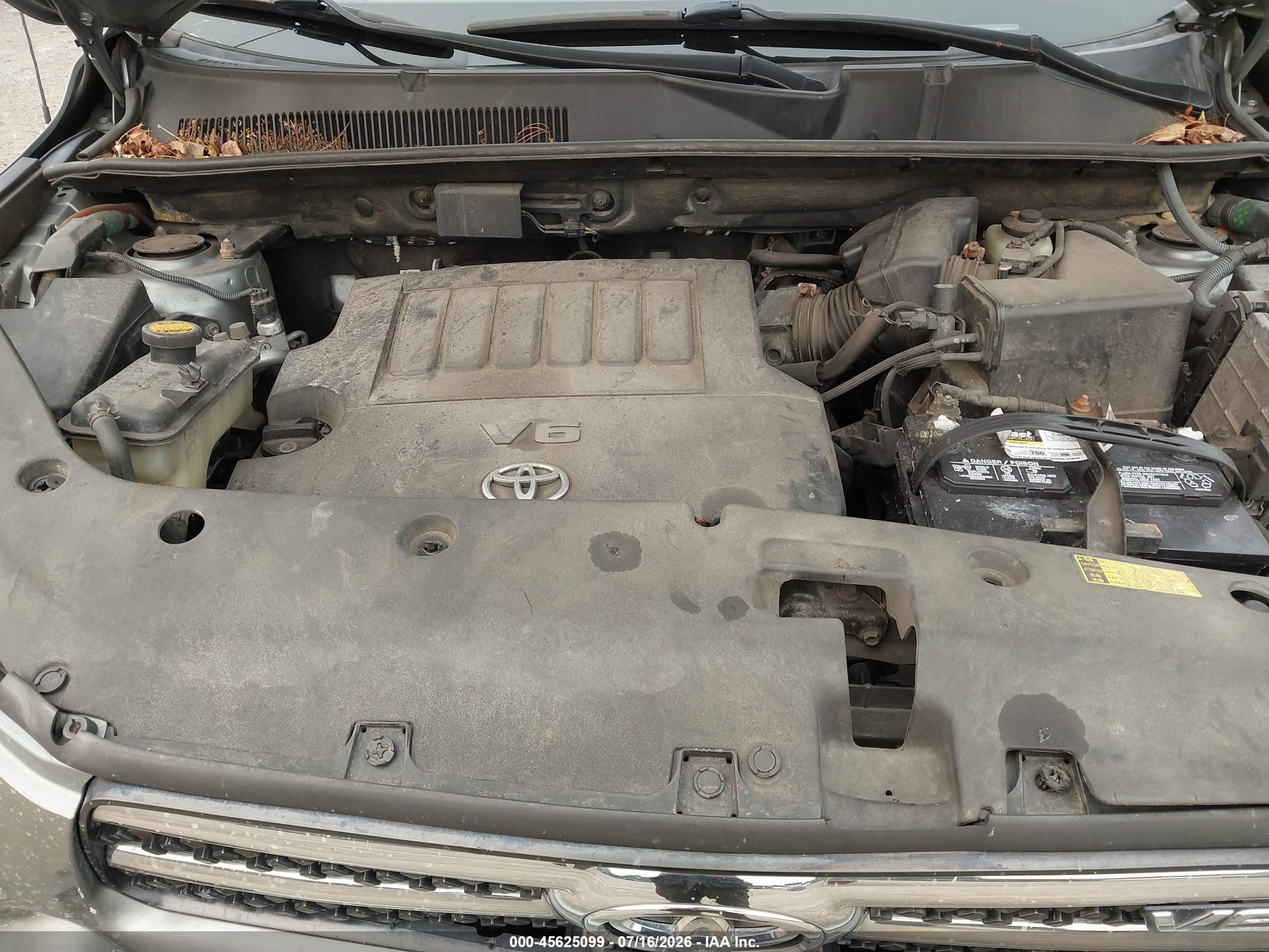 2008 Toyota Rav4 Ltd Teal vin: JTMBK31V086028582