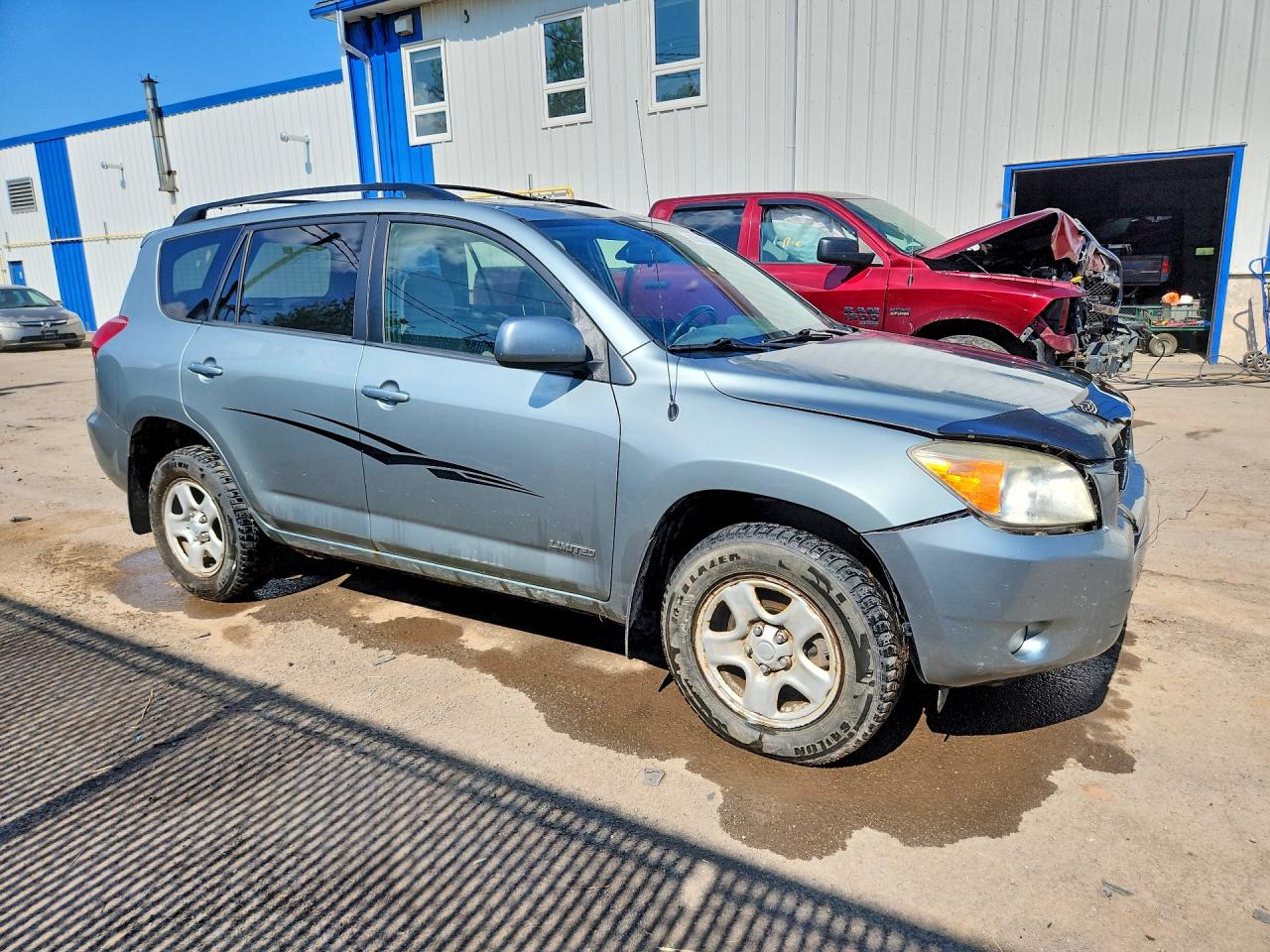 2008 Toyota Rav4 Limited Серый vin: JTMBK31V086032681