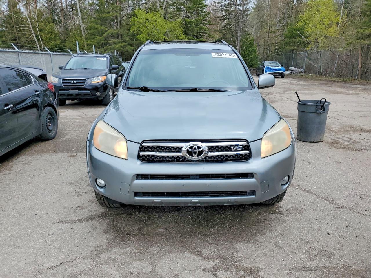 2008 Toyota Rav4 Limited Green vin: JTMBK31V086042143