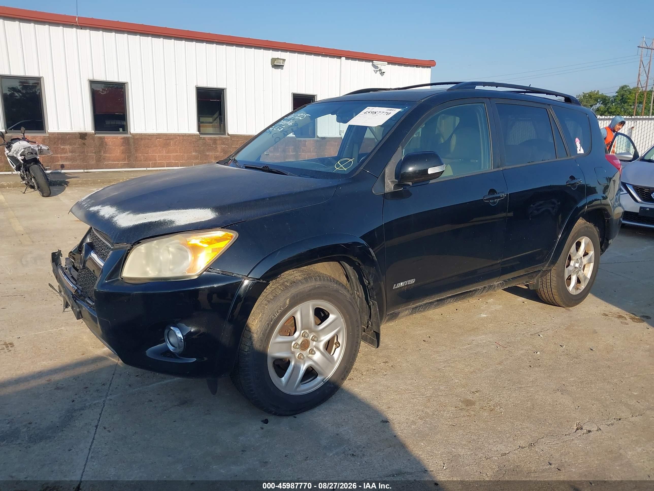 2009 Toyota Rav4 Limited V6 Black vin: JTMBK31V09D006319