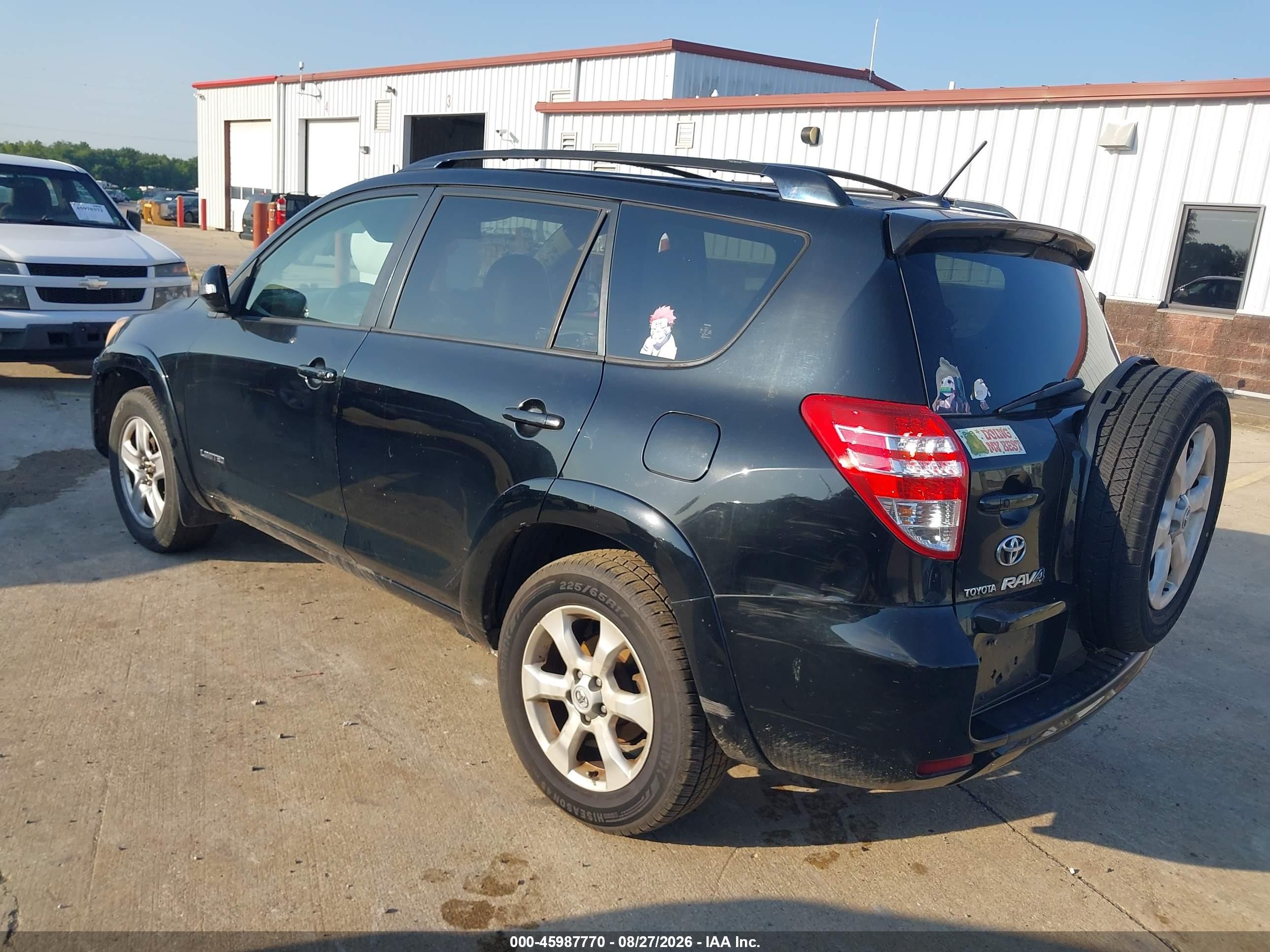 2009 Toyota Rav4 Limited V6 Black vin: JTMBK31V09D006319