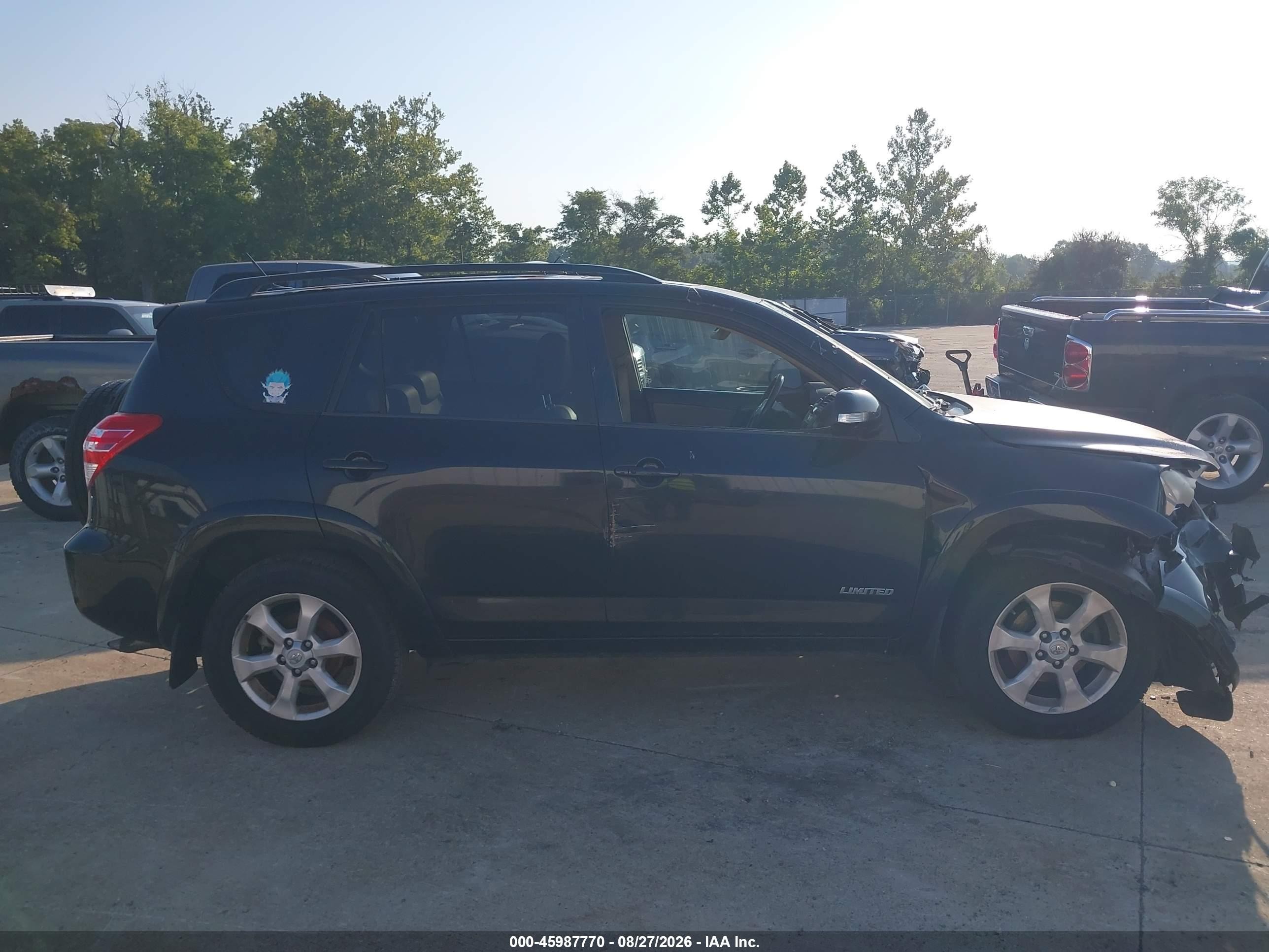 2009 Toyota Rav4 Limited V6 Black vin: JTMBK31V09D006319