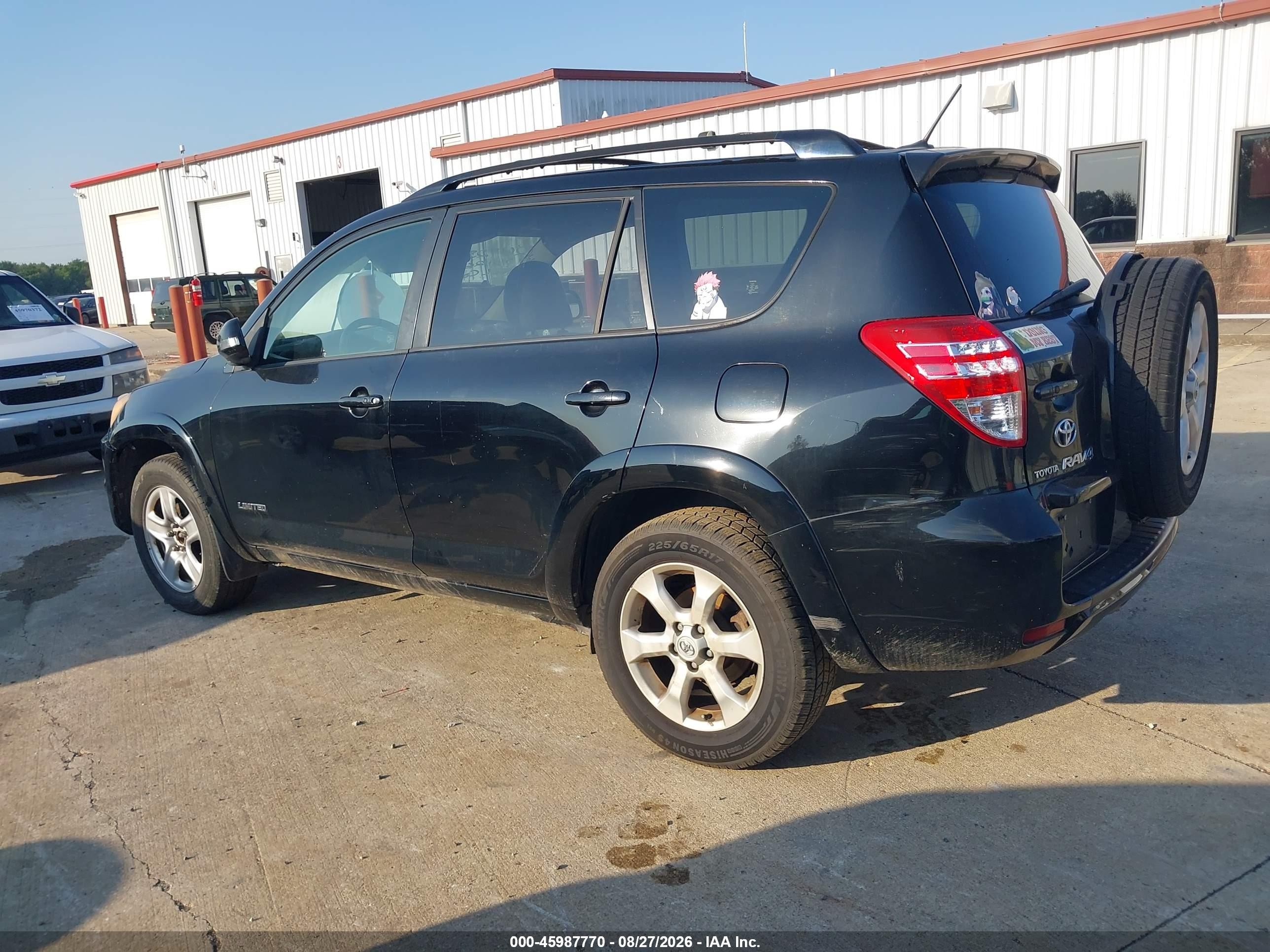 2009 Toyota Rav4 Limited V6 Black vin: JTMBK31V09D006319